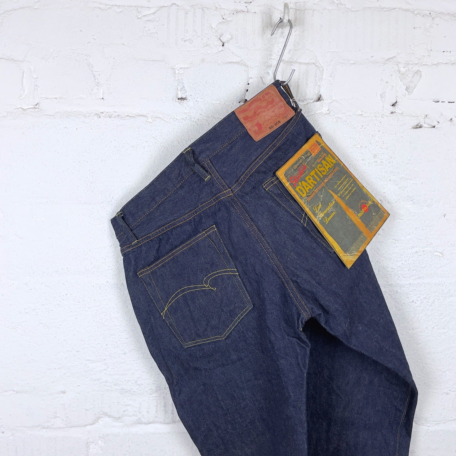 studio d'artisan | sd-808 15oz natural indigo selvedge jeans (relaxed tapered) - Image 7