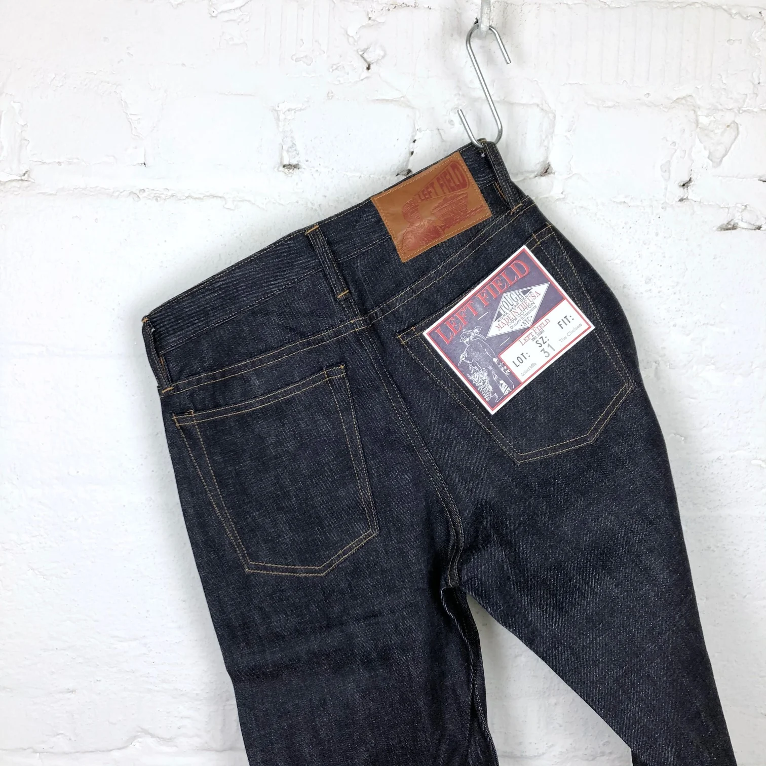 left field nyc | 15oz chelsea 50's denim (collect mills, japan)