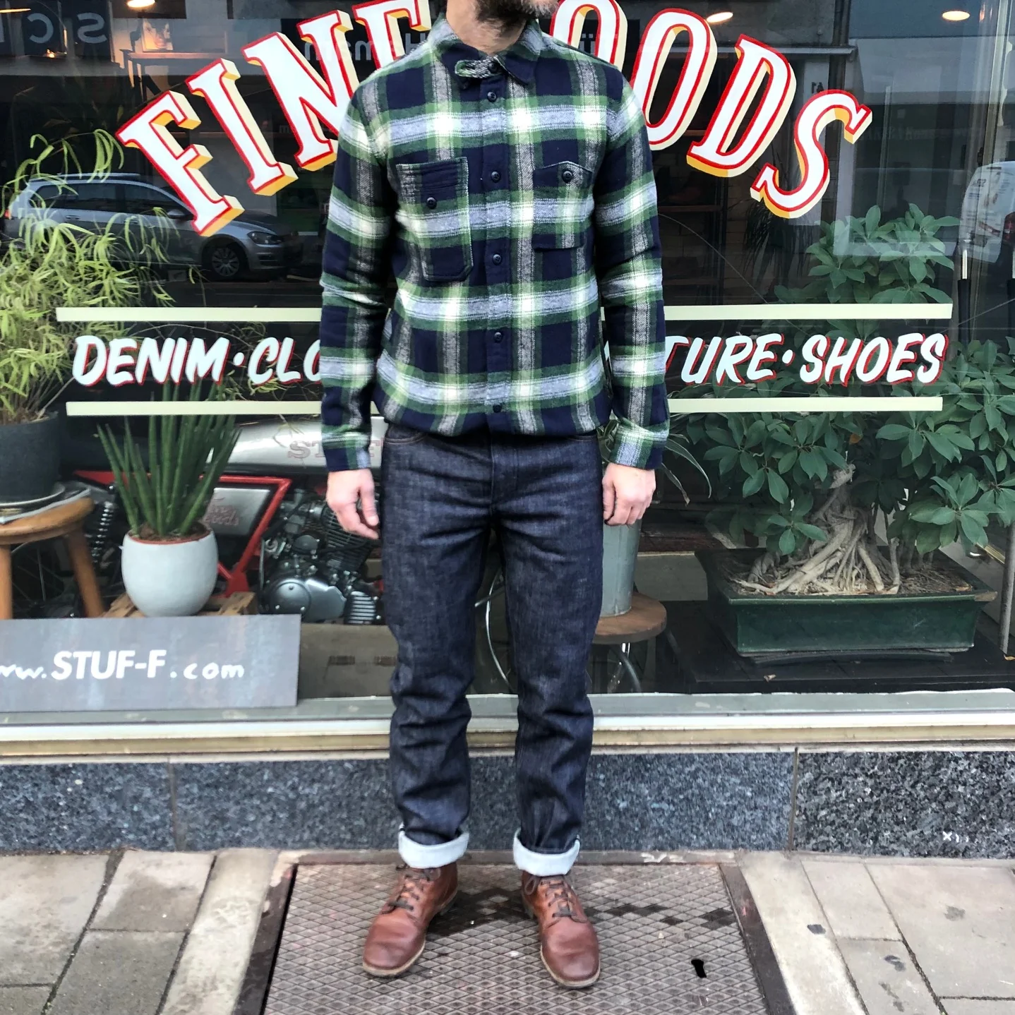 left field nyc | 15oz chelsea 50's denim (collect mills, japan) - Image 3
