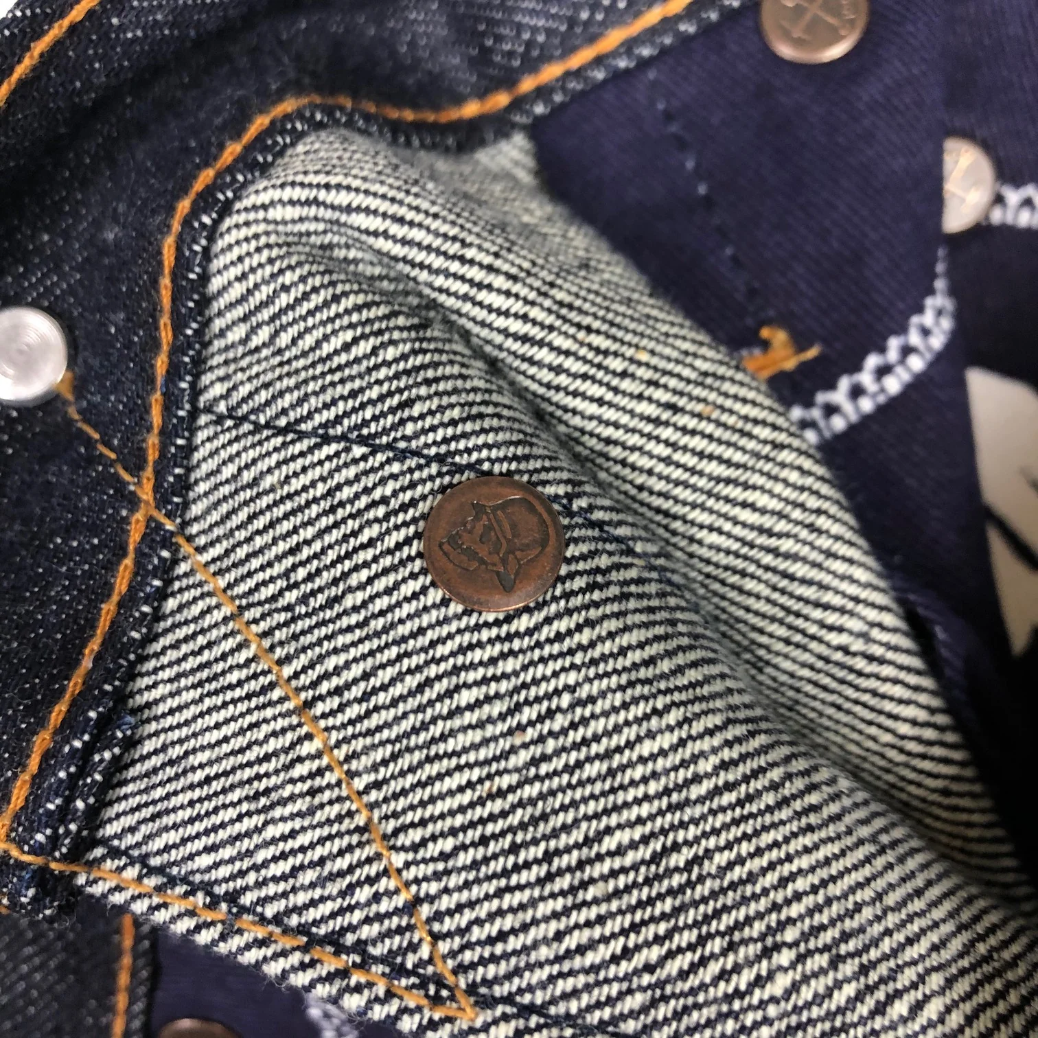 left field nyc | 15oz chelsea 50's denim (collect mills, japan) - Image 6