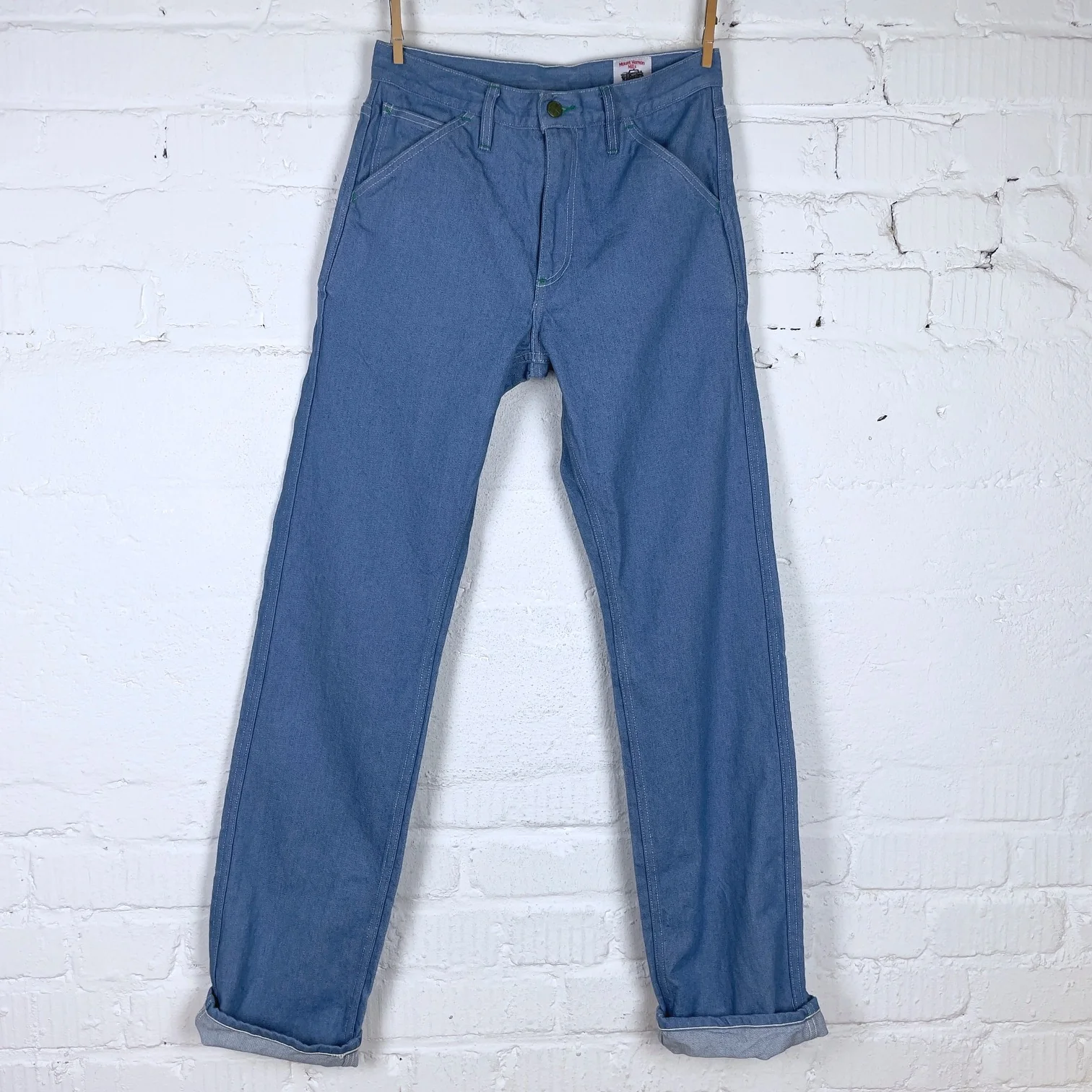 left field nyc | 70’s rodeo blue mt vernon work uniform denim
