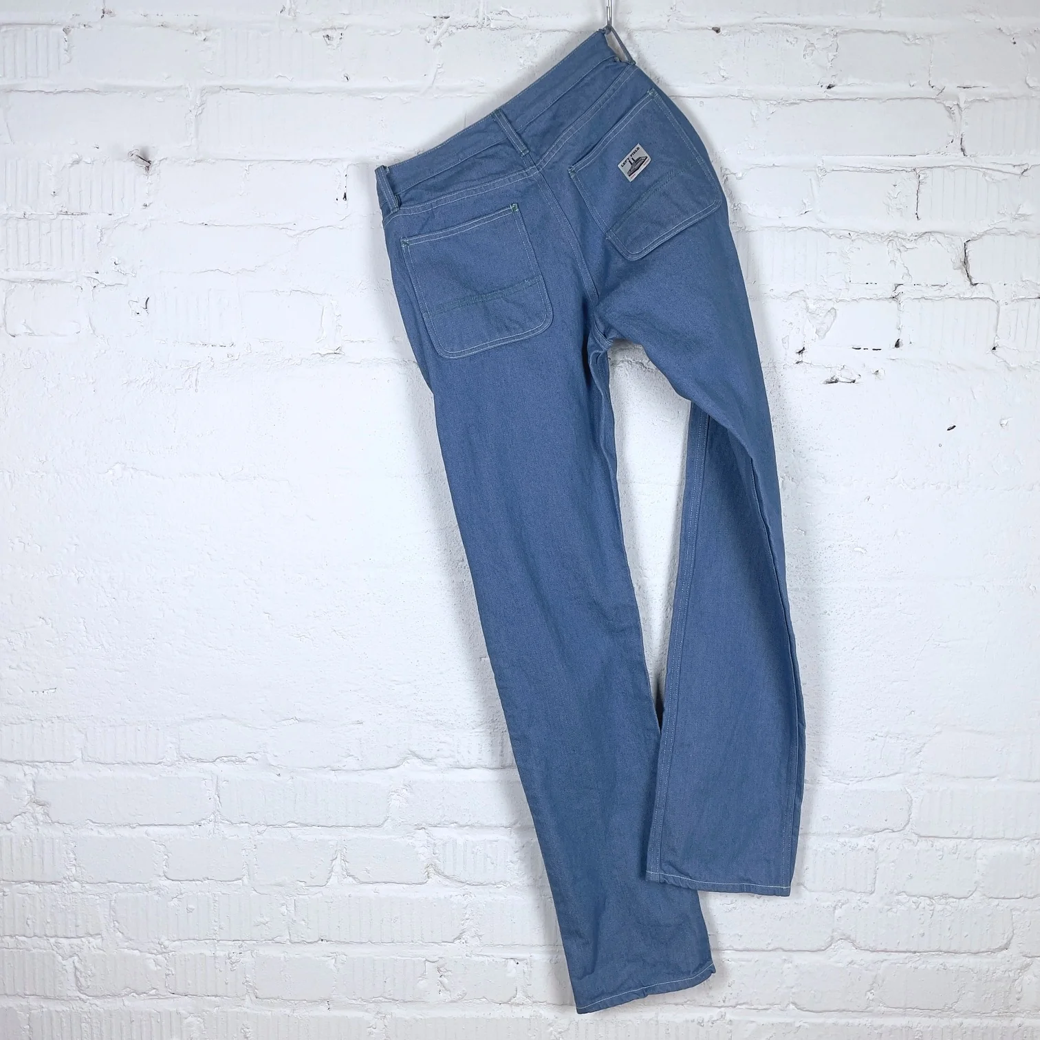 left field nyc | 70’s rodeo blue mt vernon work uniform denim - Image 10