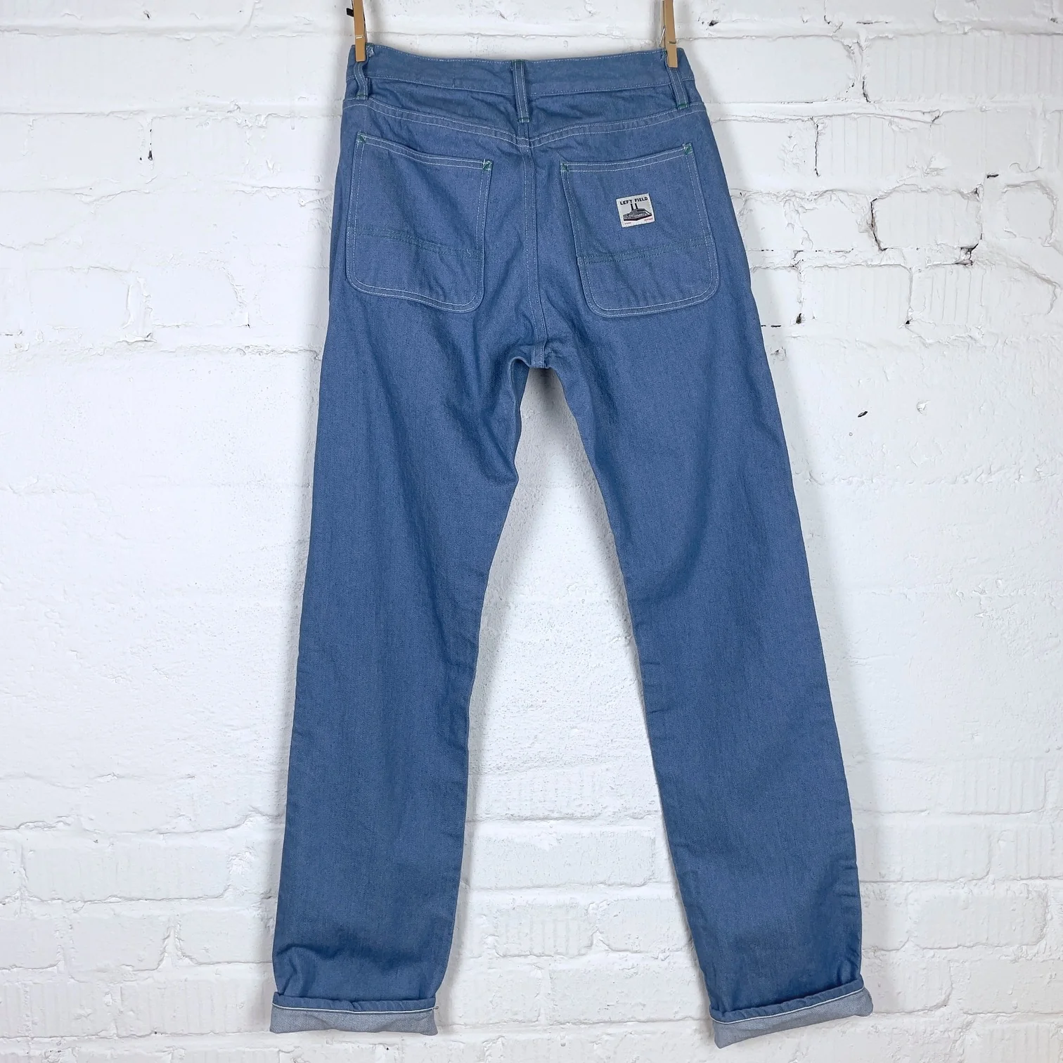 left field nyc | 70’s rodeo blue mt vernon work uniform denim - Image 11