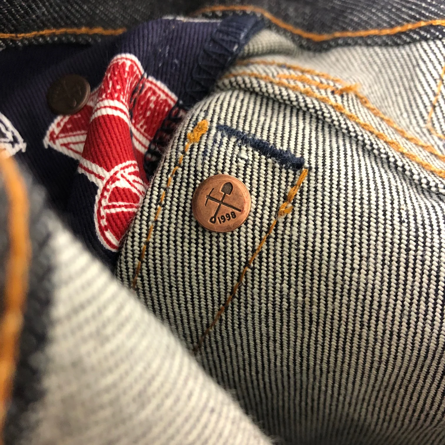 left field nyc | atlas vidalia mills 14oz usa denim jean - Image 6
