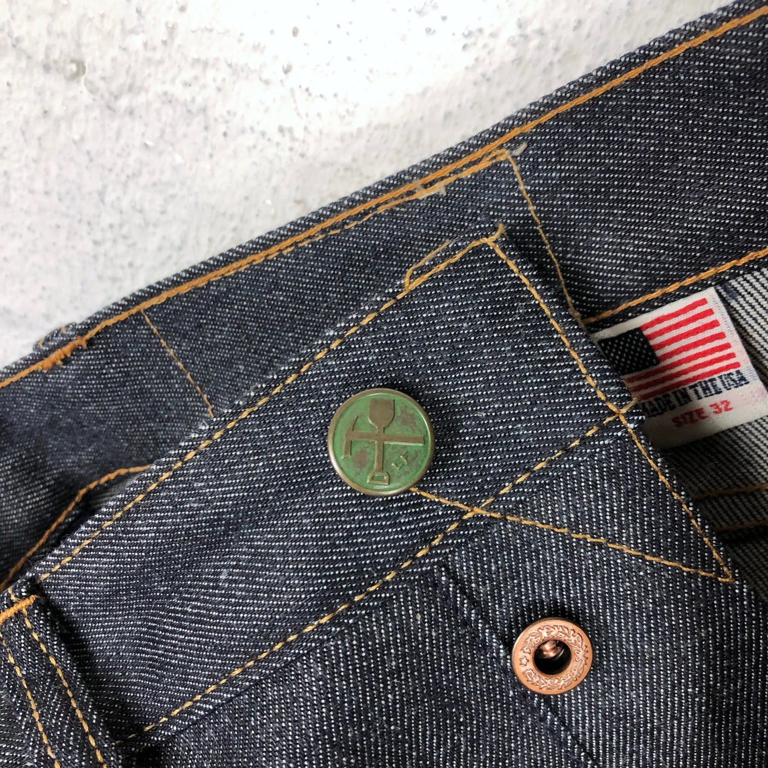 left field nyc | atlas vidalia mills 14oz usa denim jean - Image 7
