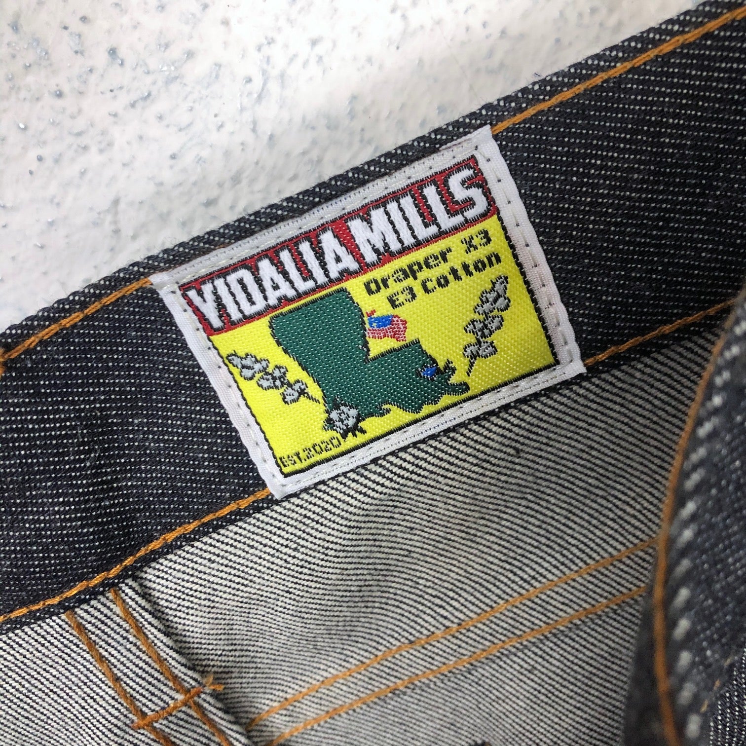left field nyc | atlas vidalia mills 14oz usa denim jean - Image 8