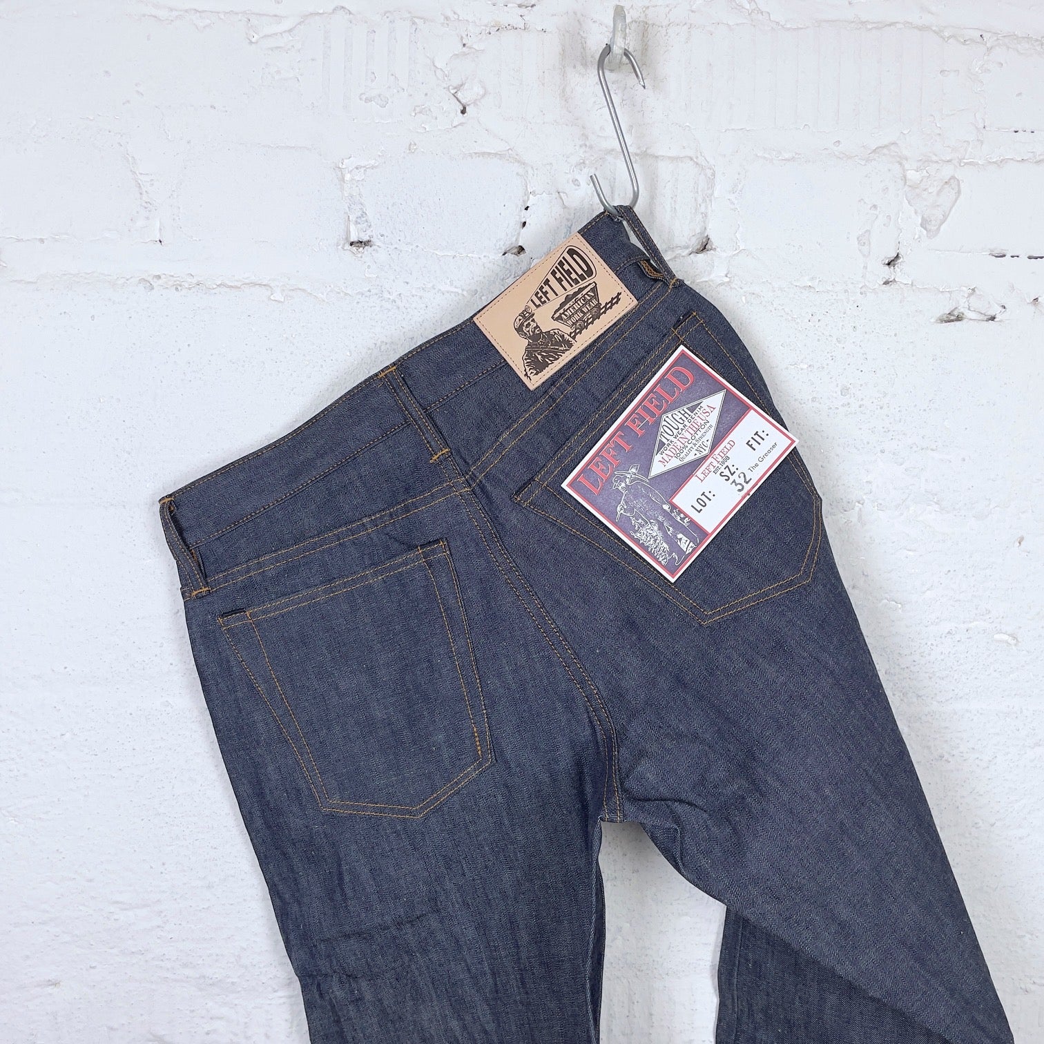 left field nyc | greaser 11.5oz japanese "jelt" denim jeans - Image 5