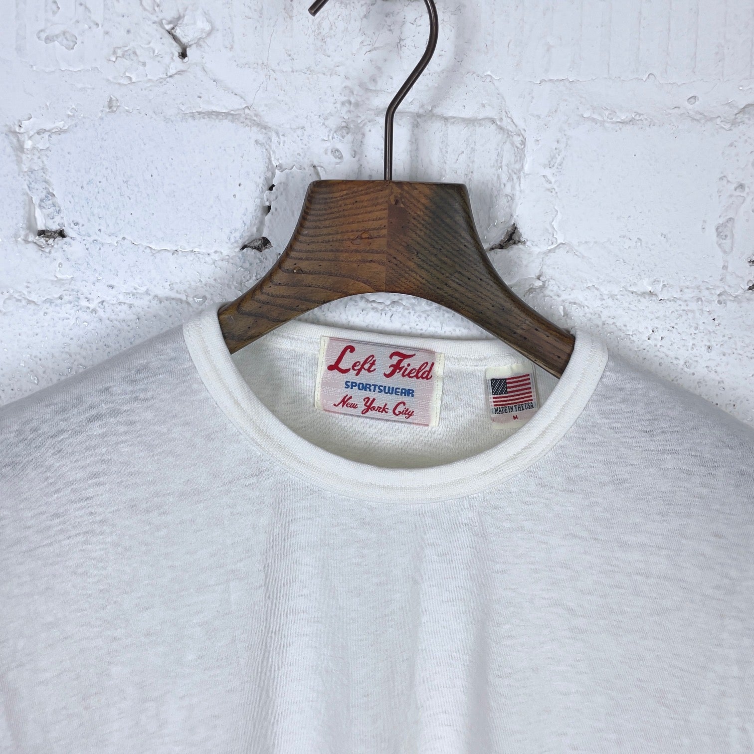 left field nyc | hemp cotton tee white - Image 2