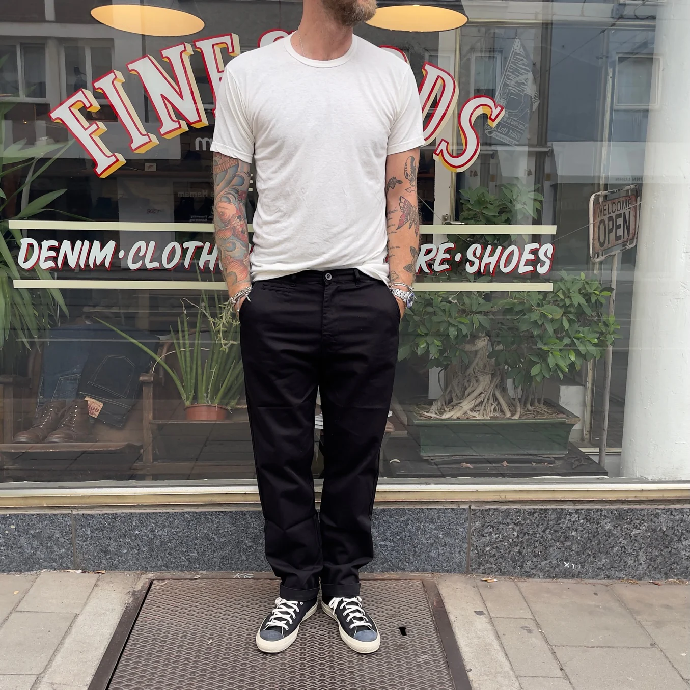 left field nyc | hemp cotton tee white - Image 3
