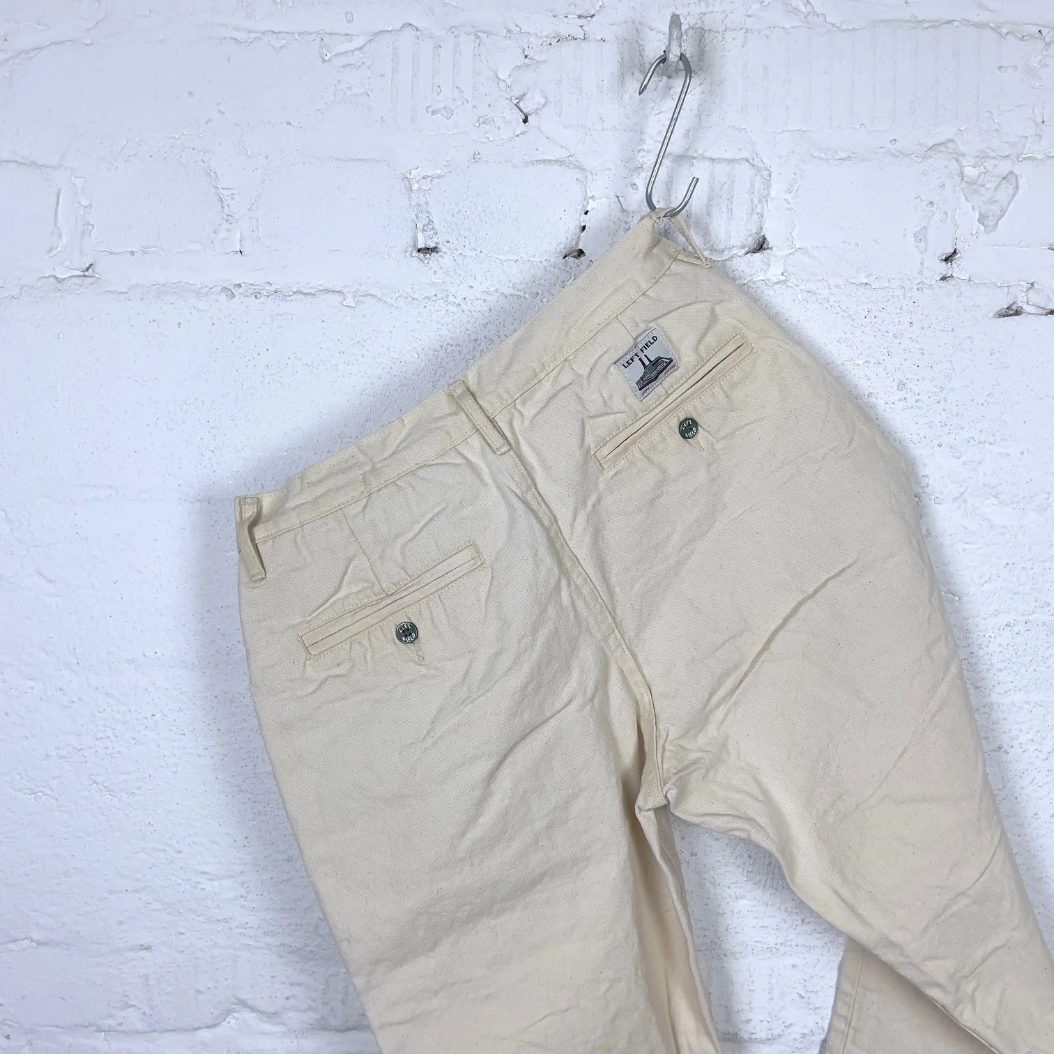 left field nyc | natural duck 13oz work uniform chino - Image 5