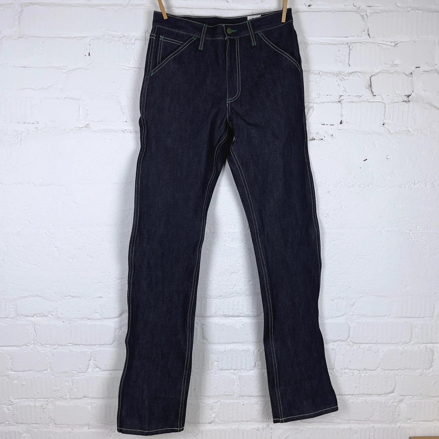 left field nyc | work uniform jean 13oz cone white oak broken twill