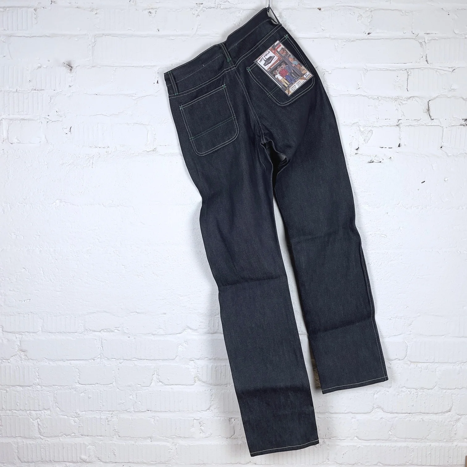left field nyc | work uniform jean 13oz cone white oak broken twill - Image 11