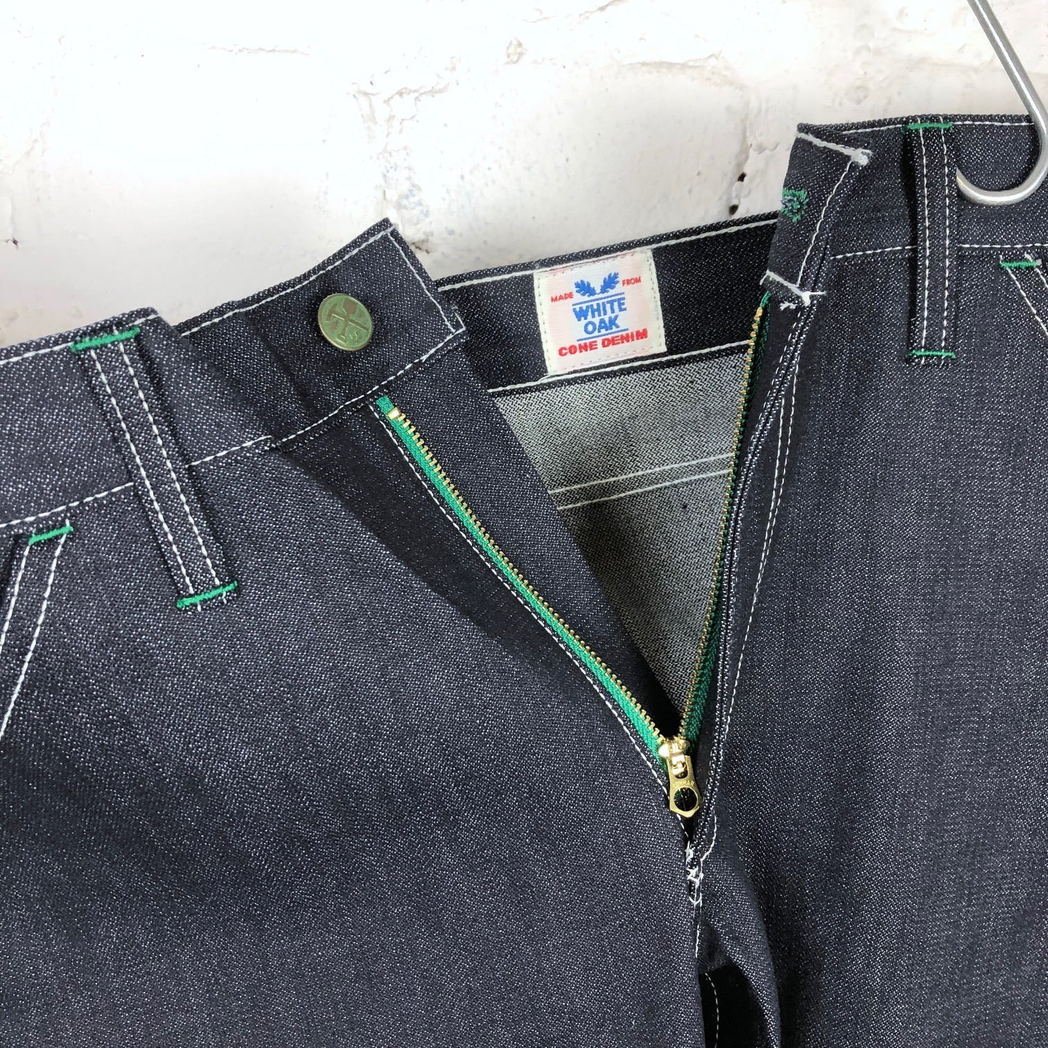 left field nyc | work uniform jean 13oz cone white oak broken twill - Image 6