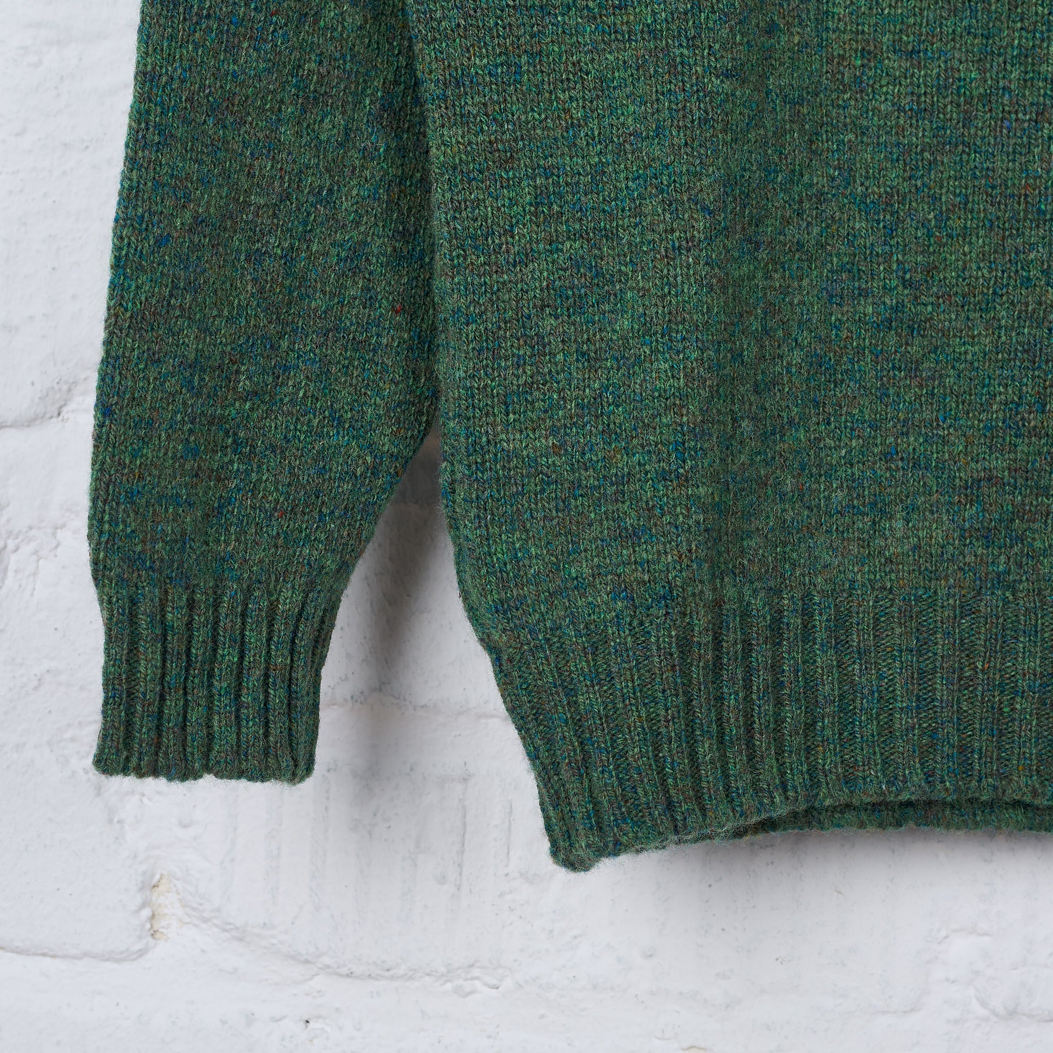 malloch's | jade wreay shetland wool crew neck - Image 5