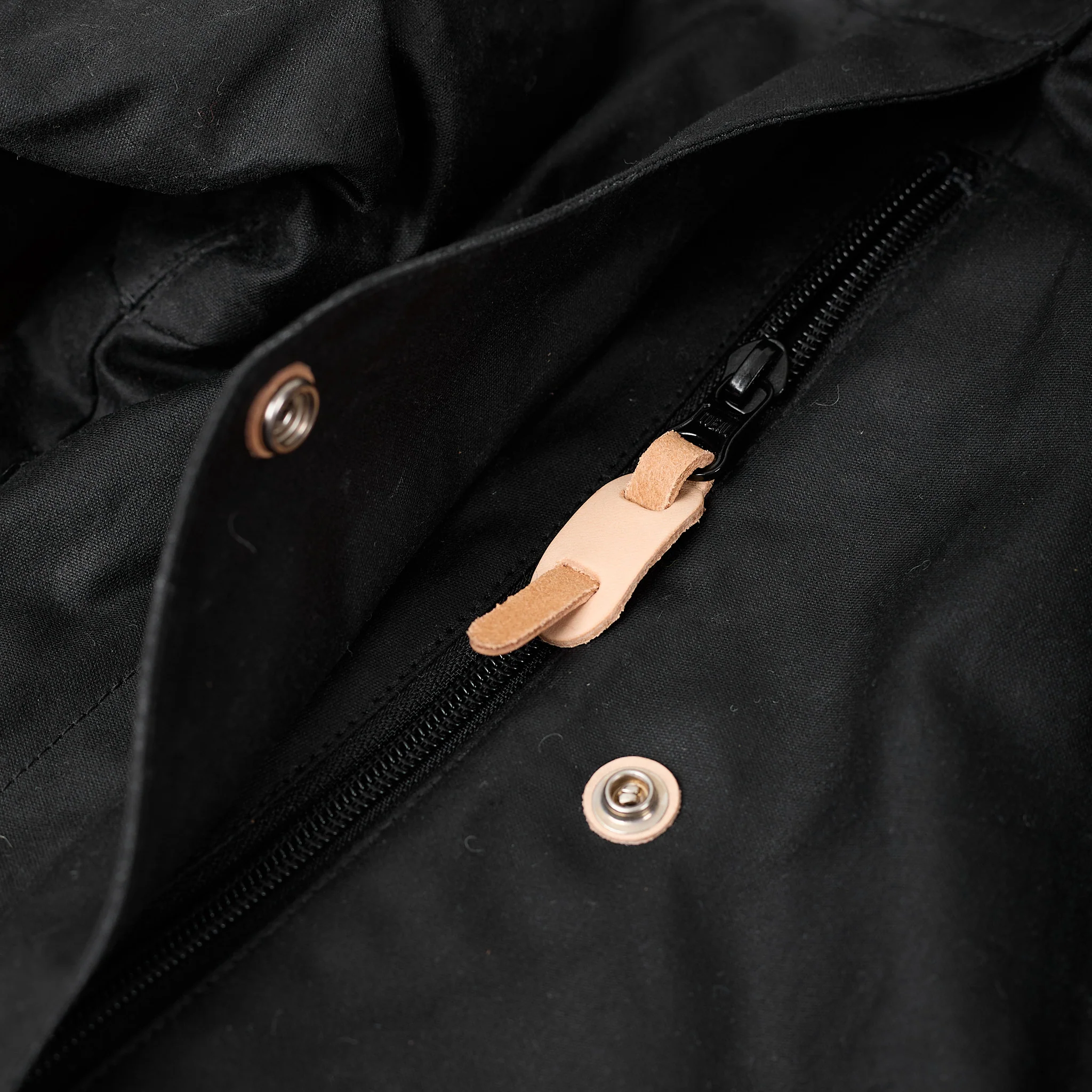 manifattura ceccarelli | 7013-wx long mountain jacket black - Image 4