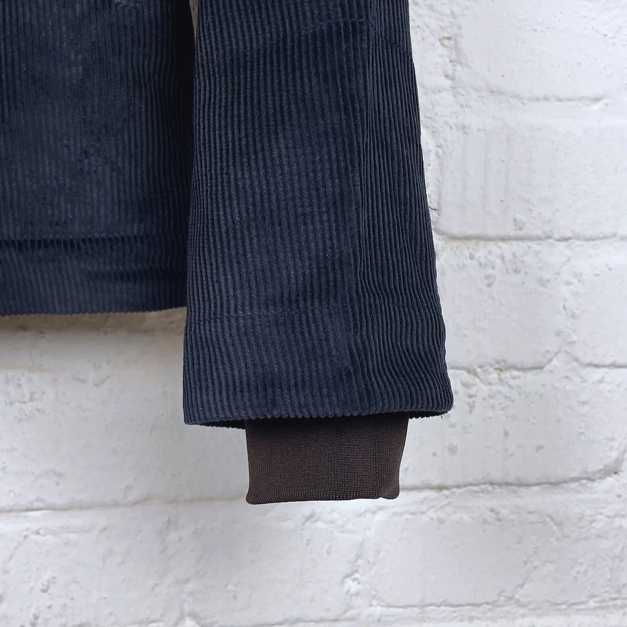 manifattura ceccarelli | 7162 qk corduroy deck jacket navy - Image 6