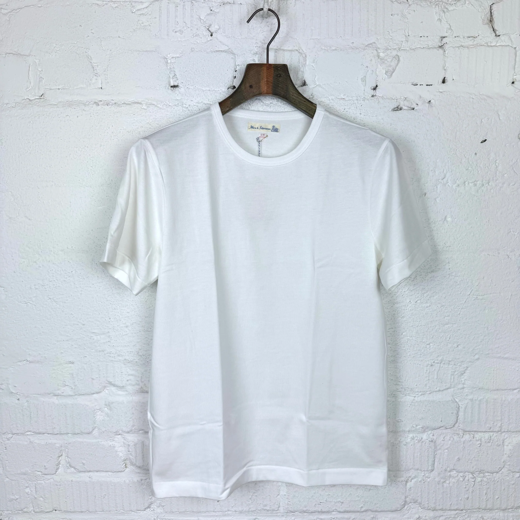 merz b. schwanen | 2m15 sturdy jersey t-shirt white
