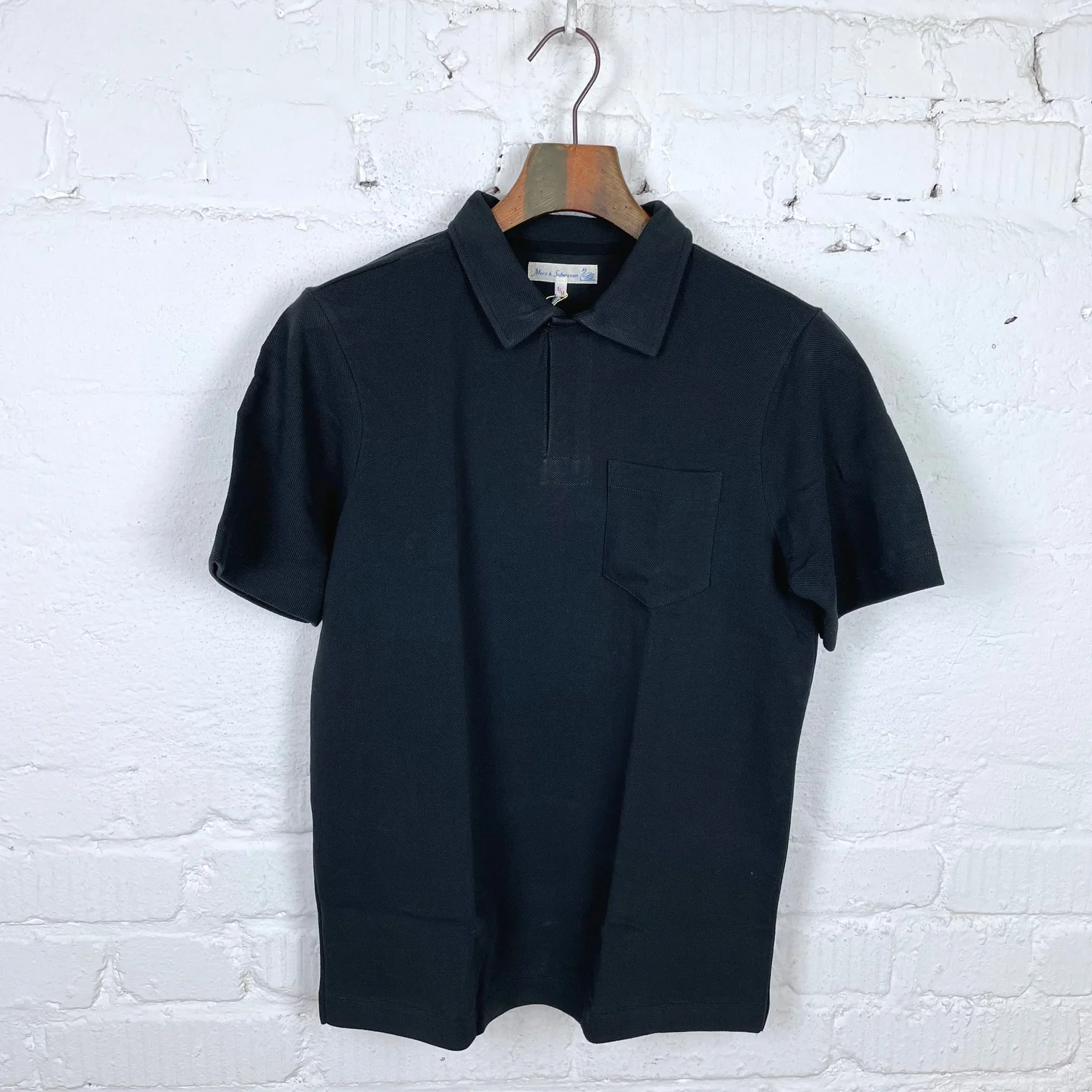 merz b. schwanen | 2pkpl men's polo shirt with pocket charcoal
