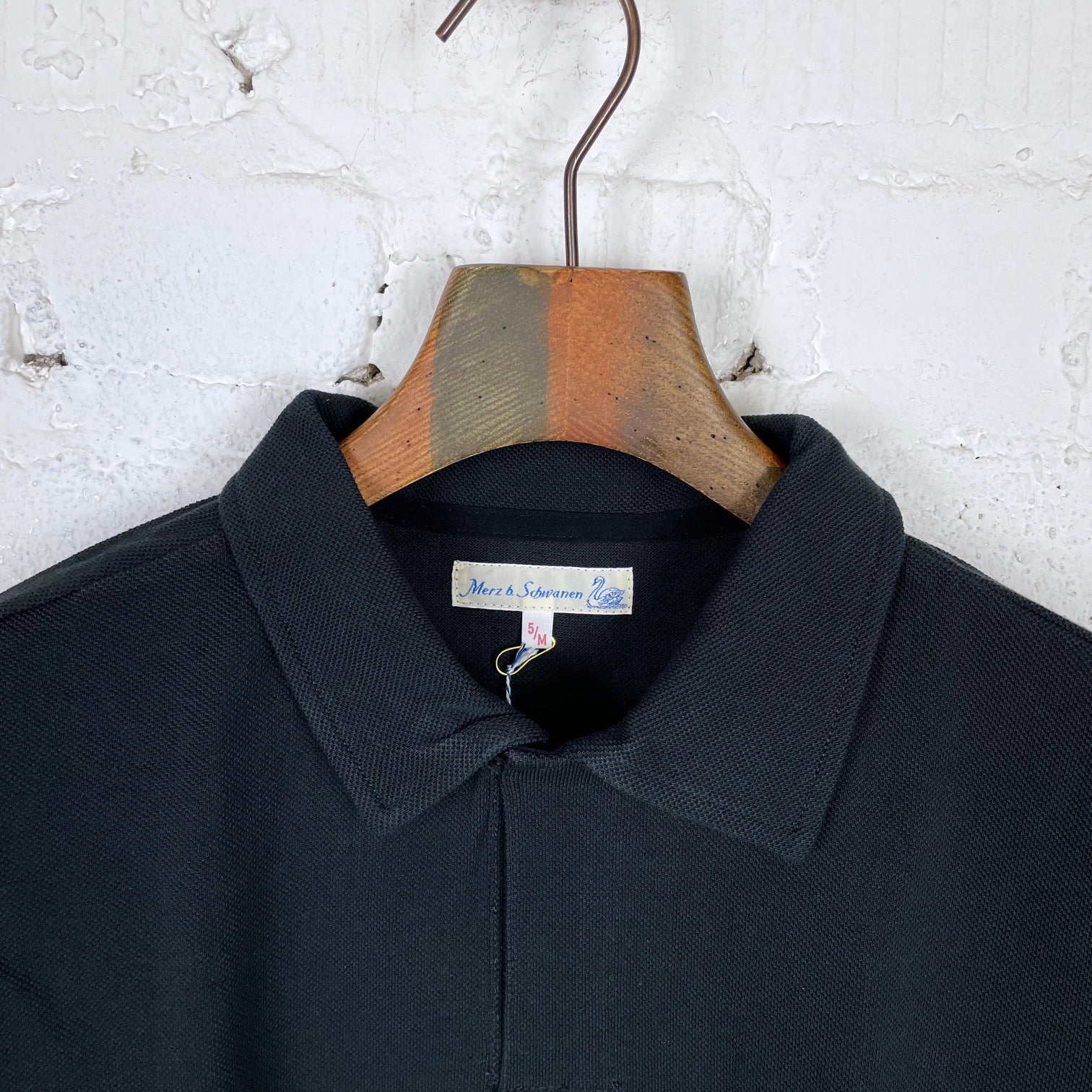 merz b. schwanen | 2pkpl men's polo shirt with pocket charcoal - Image 4