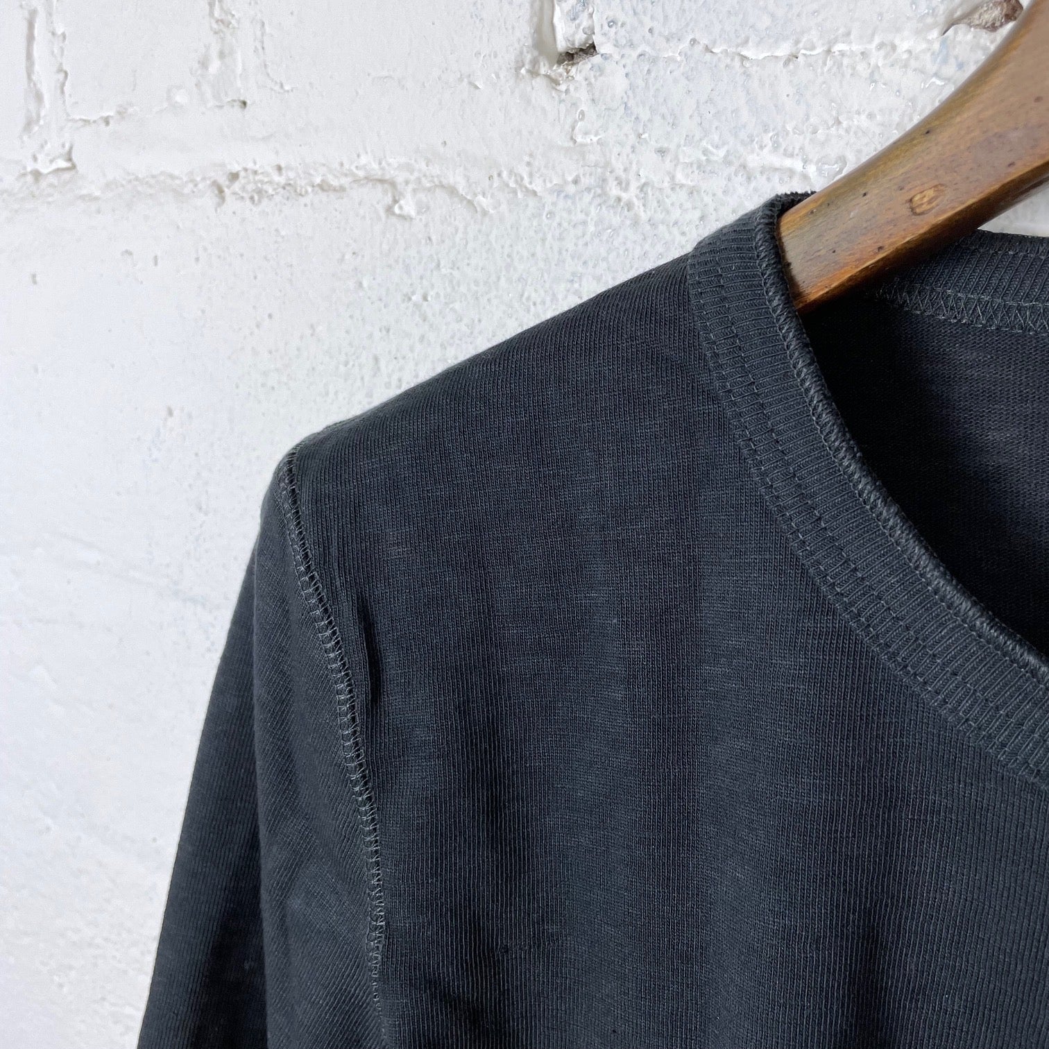 merz b. schwanen | 2s04 men's knopfleiste relaxed fit charcoal - Image 3