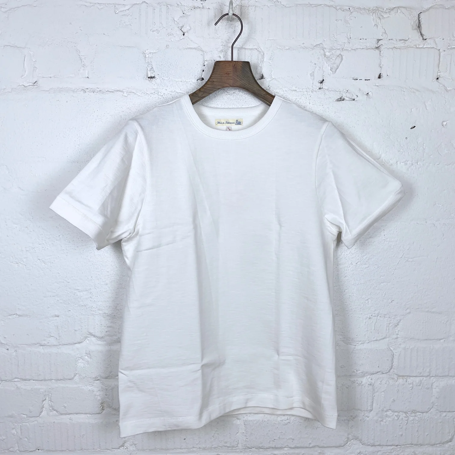 merz b. schwanen | 2s14 men's crew neck tee white