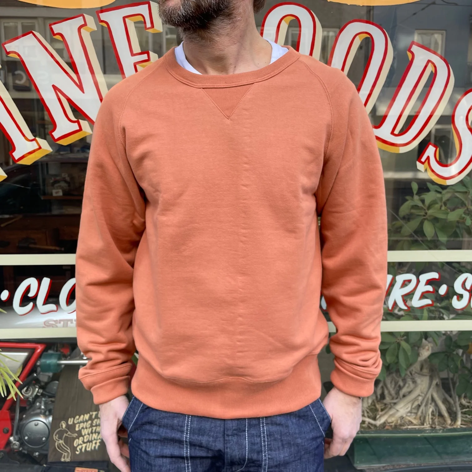 merz b. schwanen | 349 raglan sweatshirt sunset - Image 4