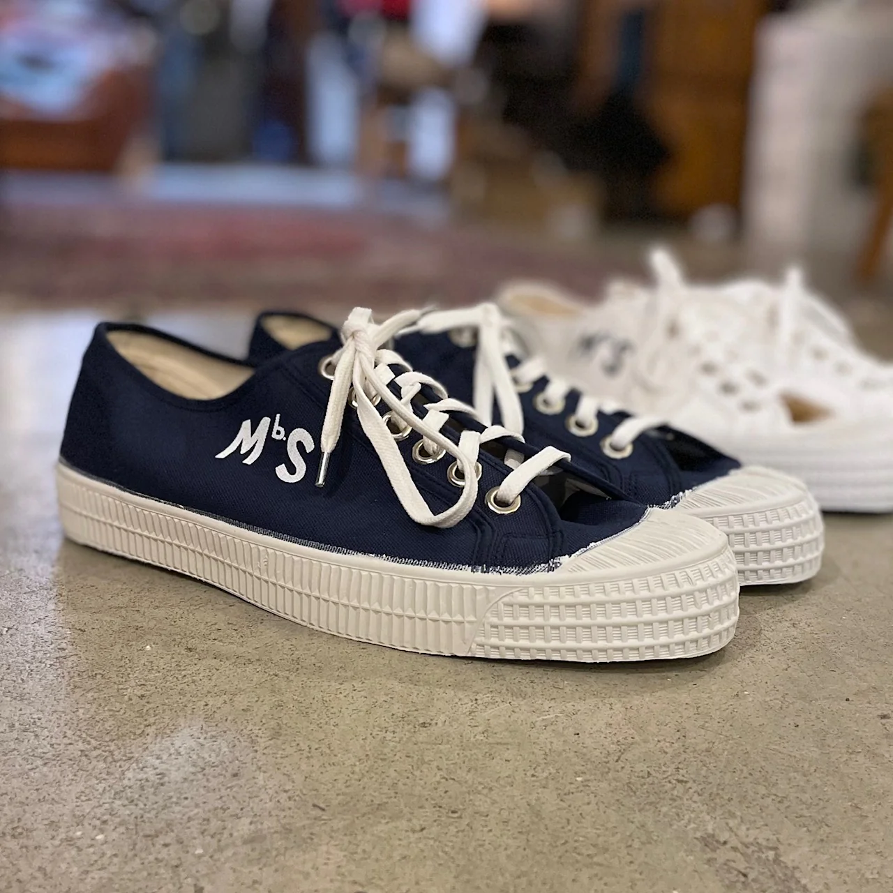 merz b. schwanen x novesta | snk01 sneaker, starmaster - ink blue - Image 5