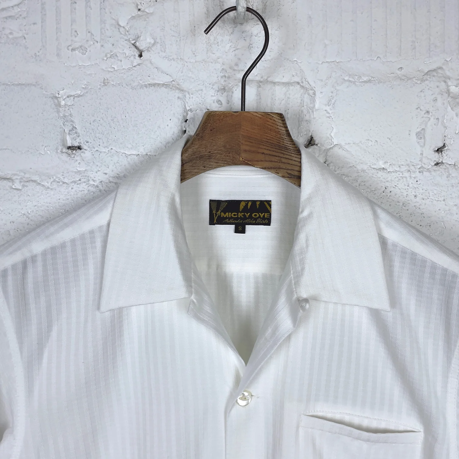 micky oye | panama shirt white - Image 4
