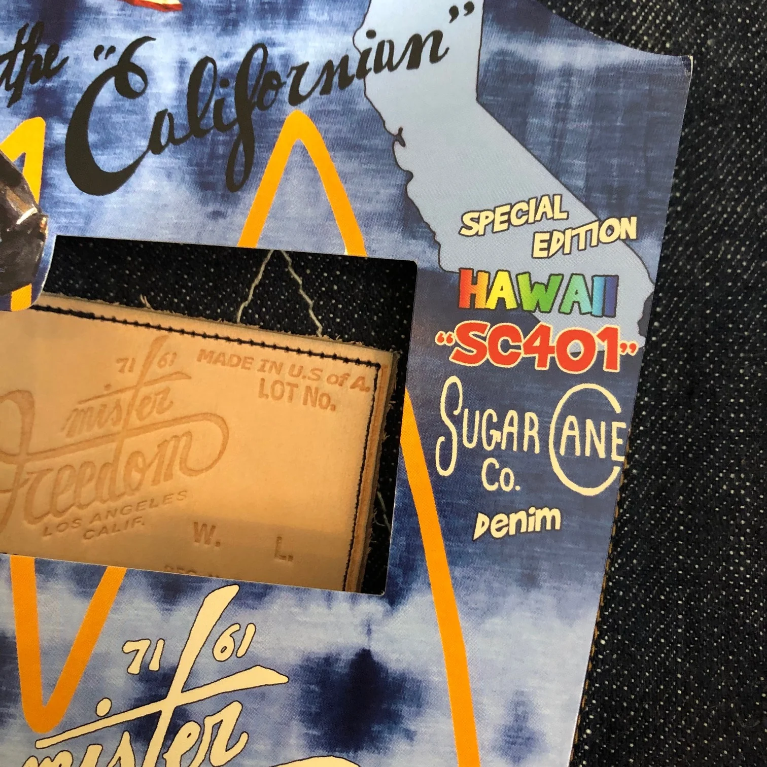 mister freedom | californian lot. 674 "hawaii" jeans - Image 8