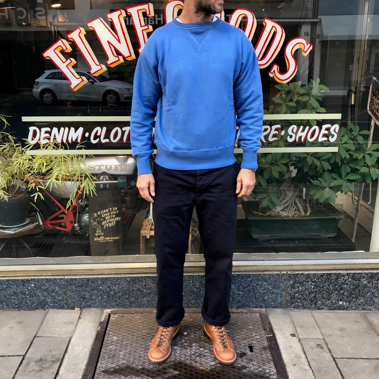 mister freedom | medalist crewneck sweatshirt ucla blue - Image 3