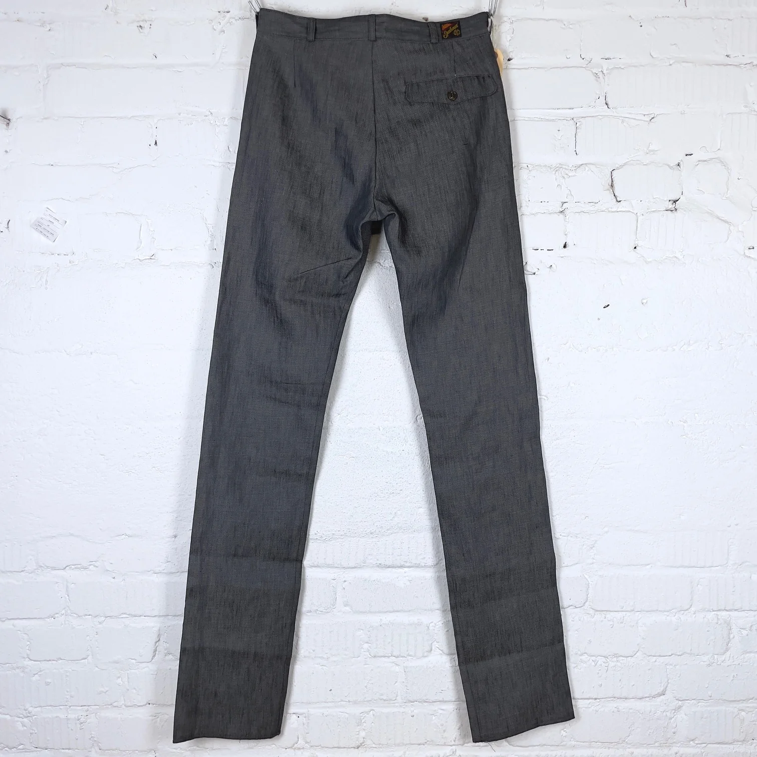 mister freedom | "nouvelle vague" slacks - charcoal grey - Image 4