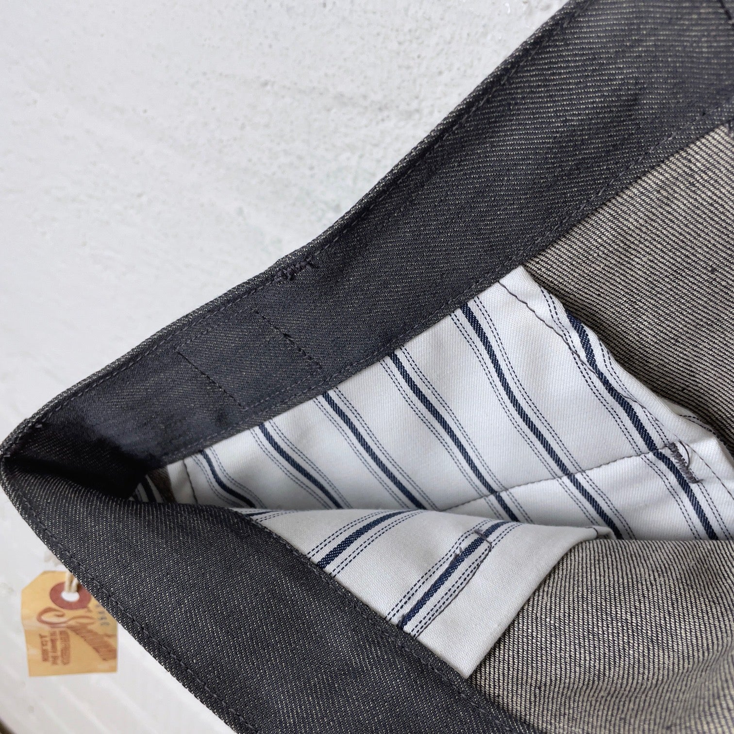 mister freedom | "nouvelle vague" slacks - charcoal grey - Image 7