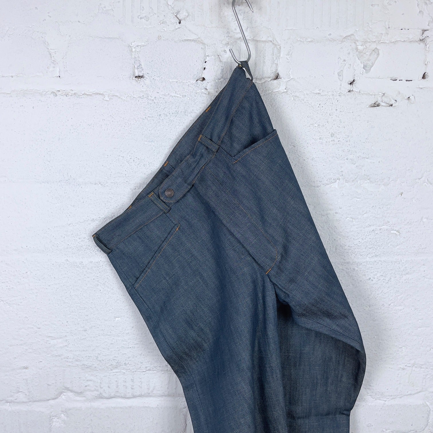mister freedom | "nouvelle vague" slacks - nos "player" denim - Image 4