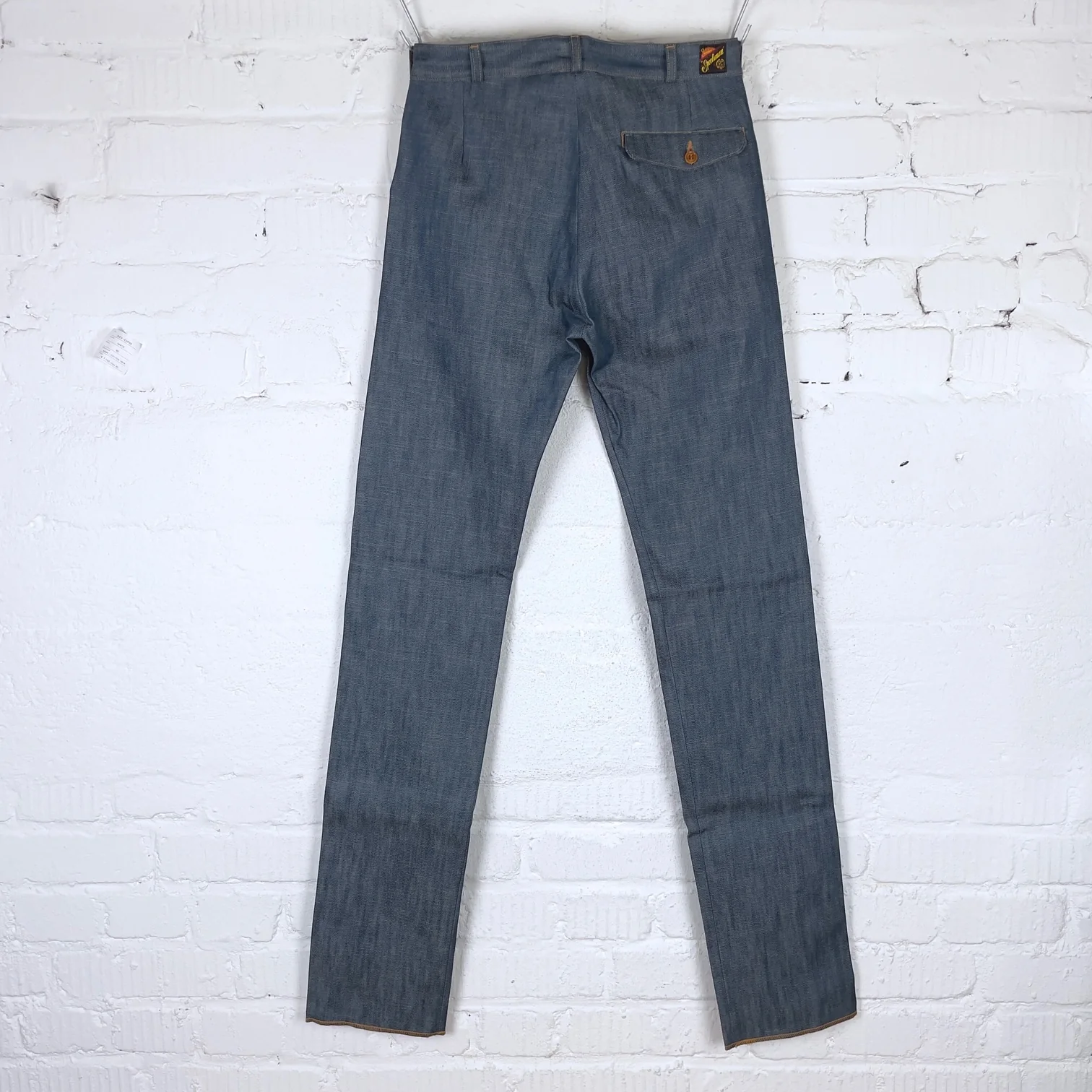 mister freedom | "nouvelle vague" slacks - nos "player" denim - Image 6