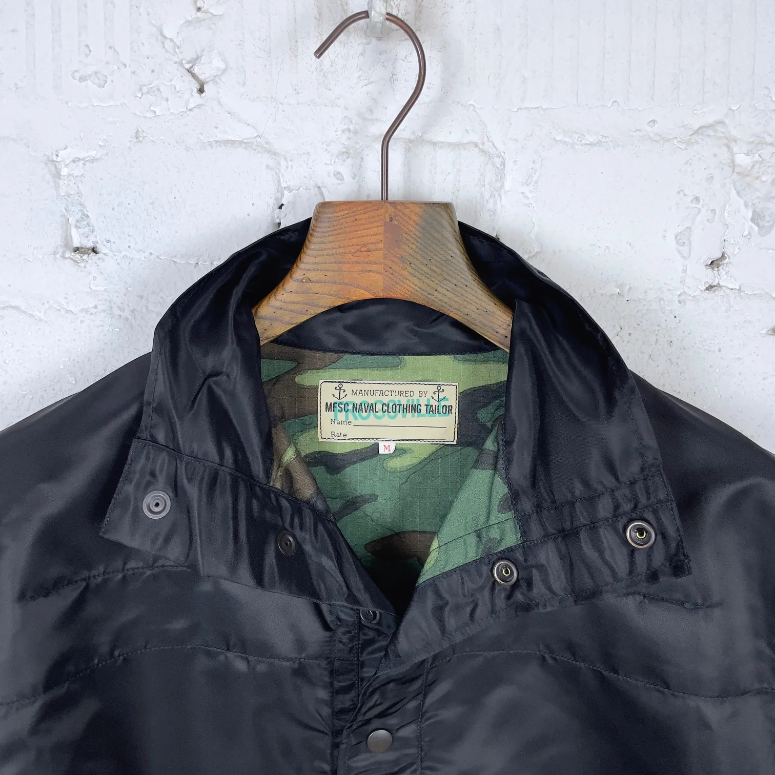 mister freedom | one-zero smock - black nylon - Image 4