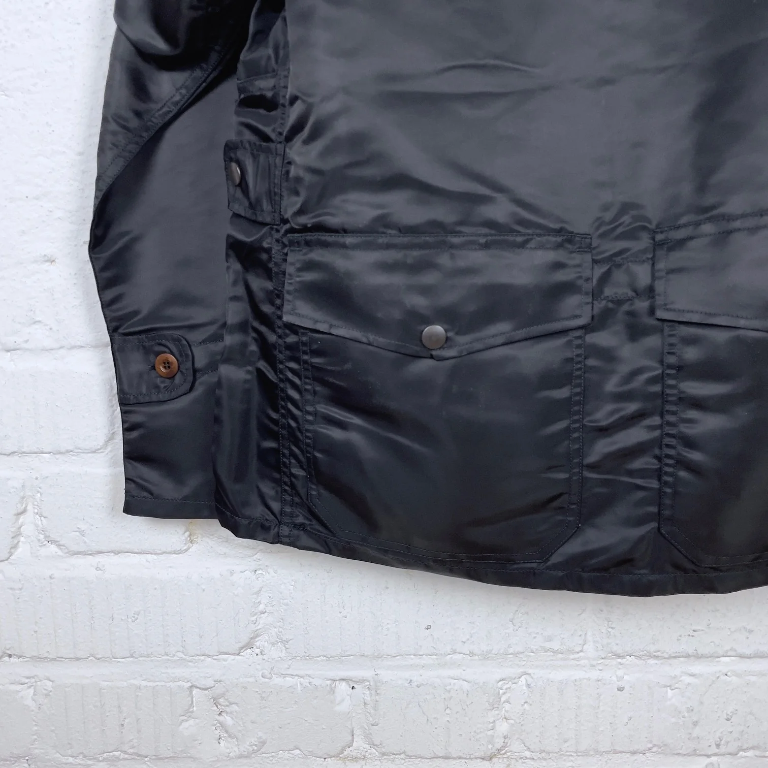mister freedom | one-zero smock - black nylon - Image 6
