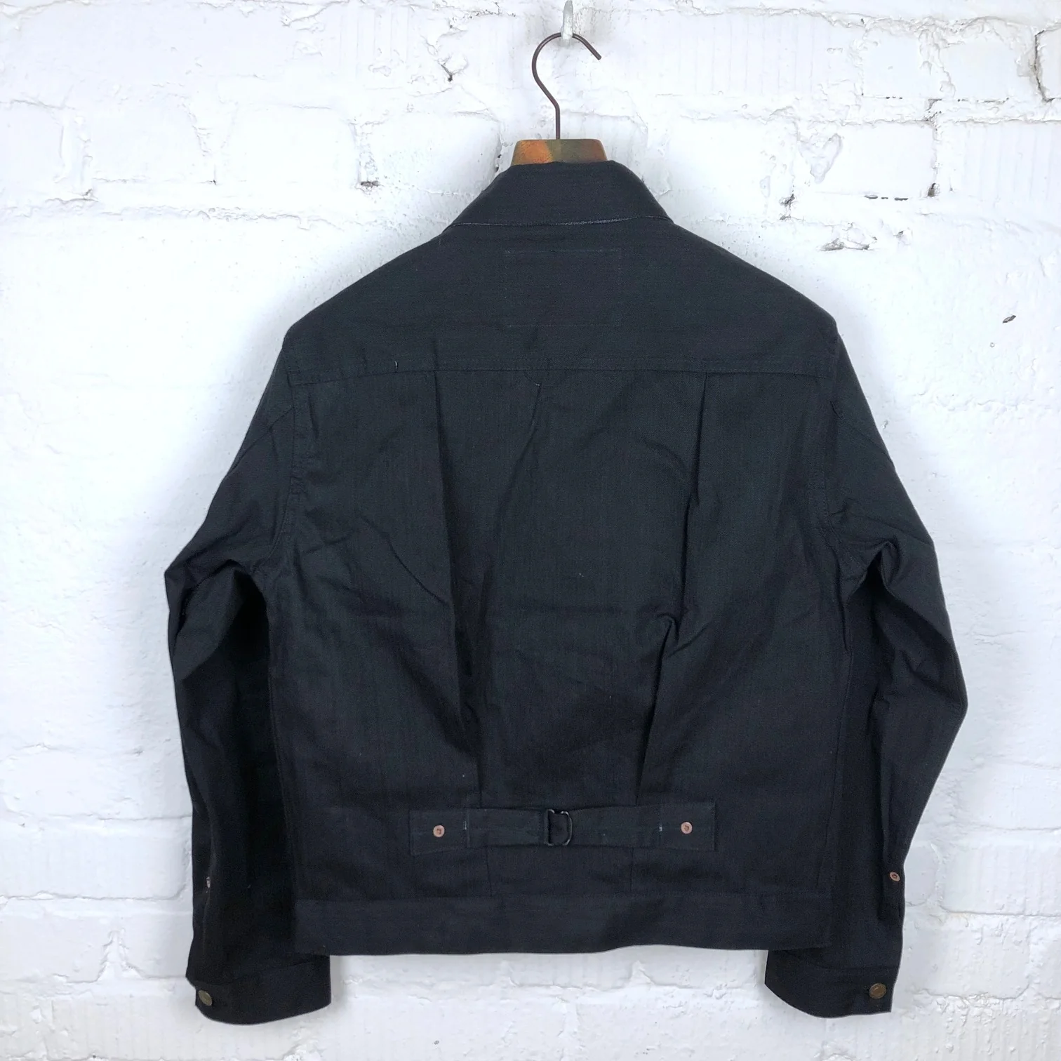 mister freedom | ranch blouse black sulfur dyed denim - Image 6