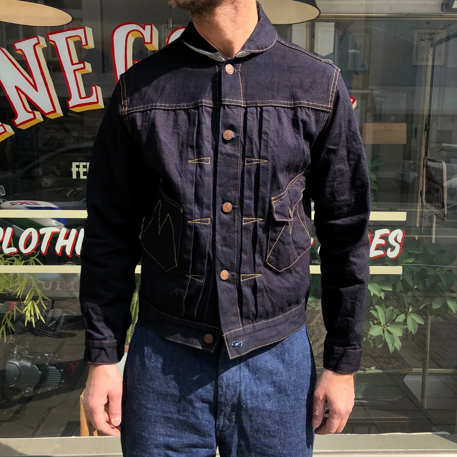 mister freedom | ranch blouse - double indigo - Image 3