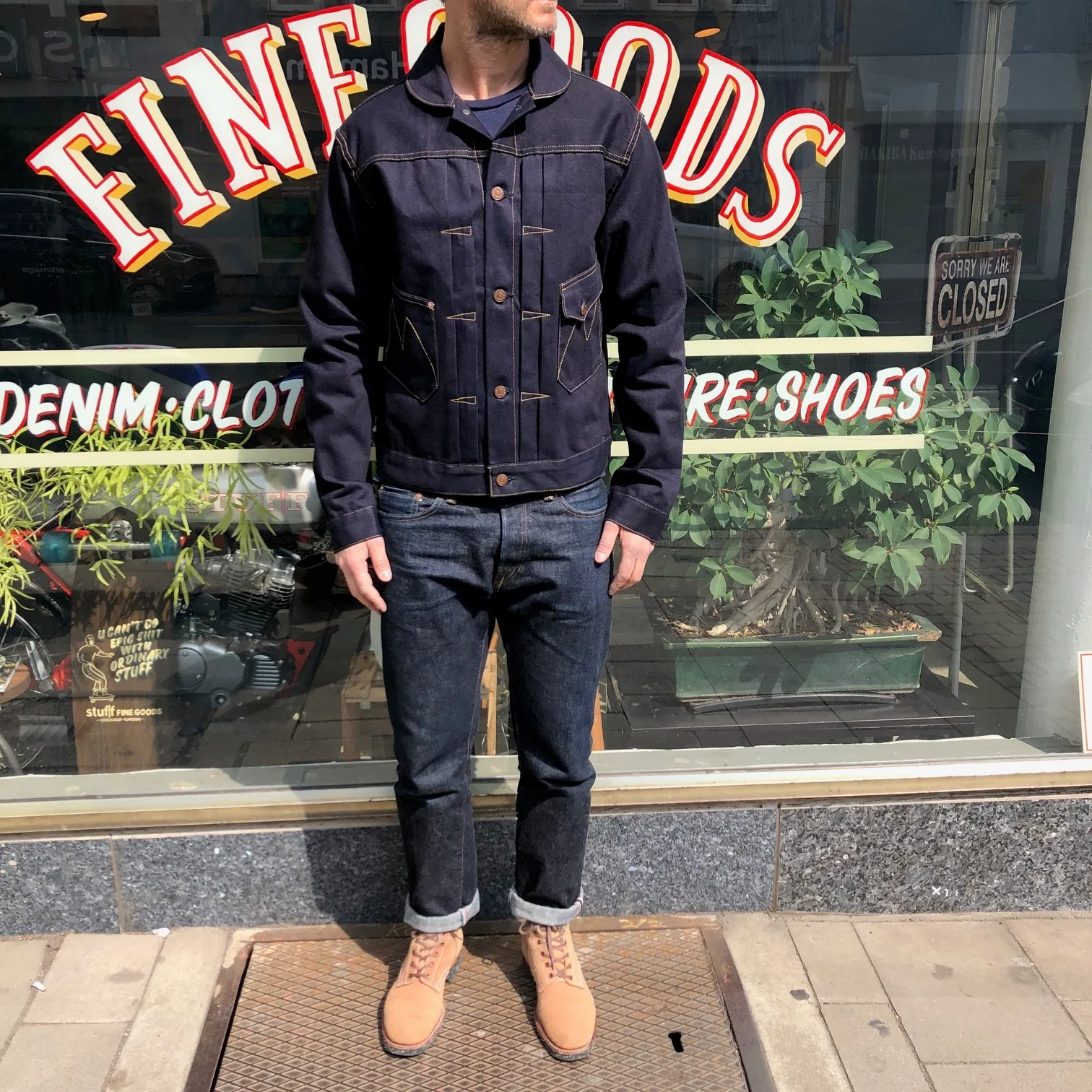 mister freedom | ranch blouse - double indigo - Image 4