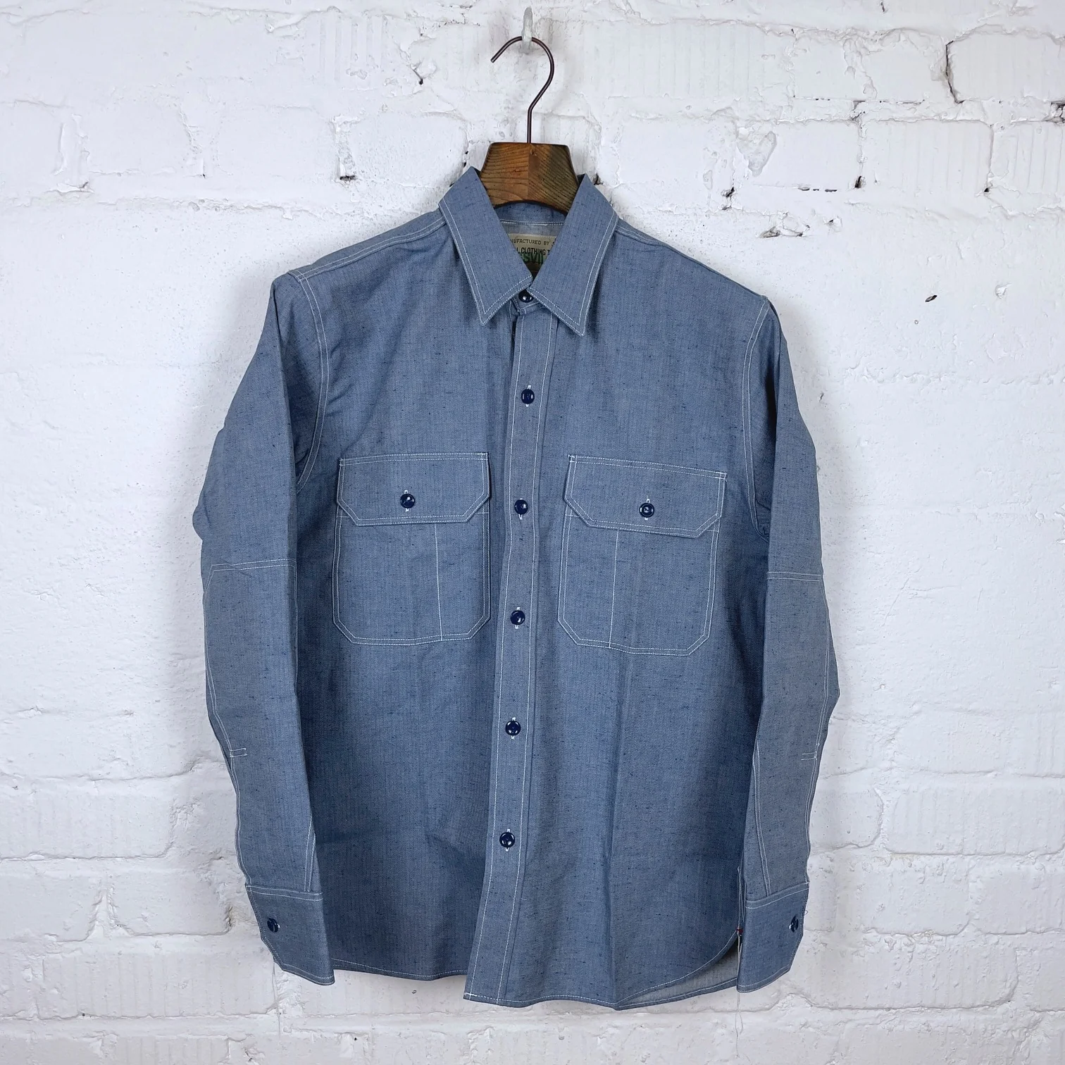 mister freedom | snipes shirt - indigo hbt