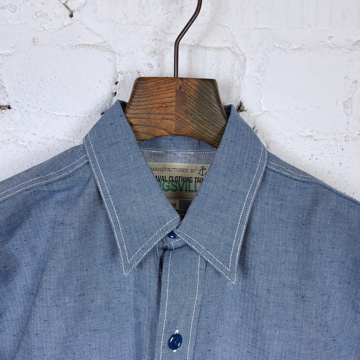 mister freedom | snipes shirt - indigo hbt - Image 3