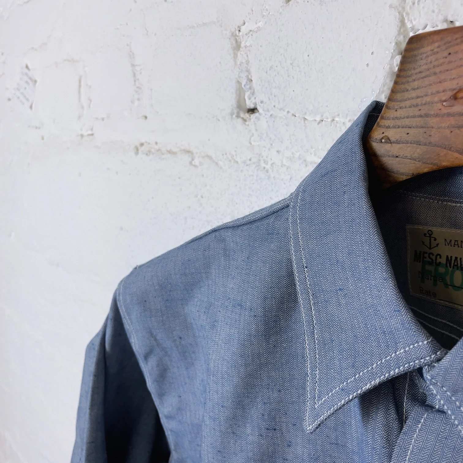 mister freedom | snipes shirt - indigo hbt - Image 4