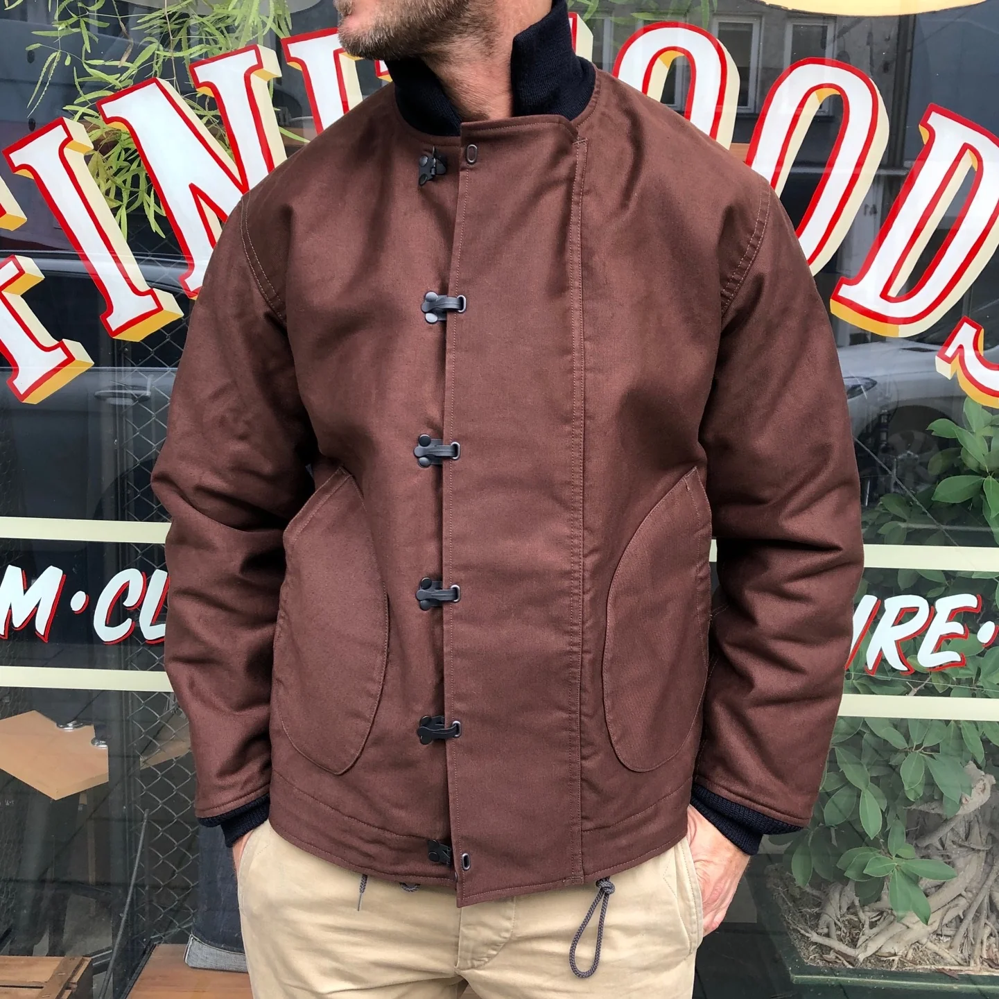 mister freedom | type n-1h deck jacket burnt umber - Image 3