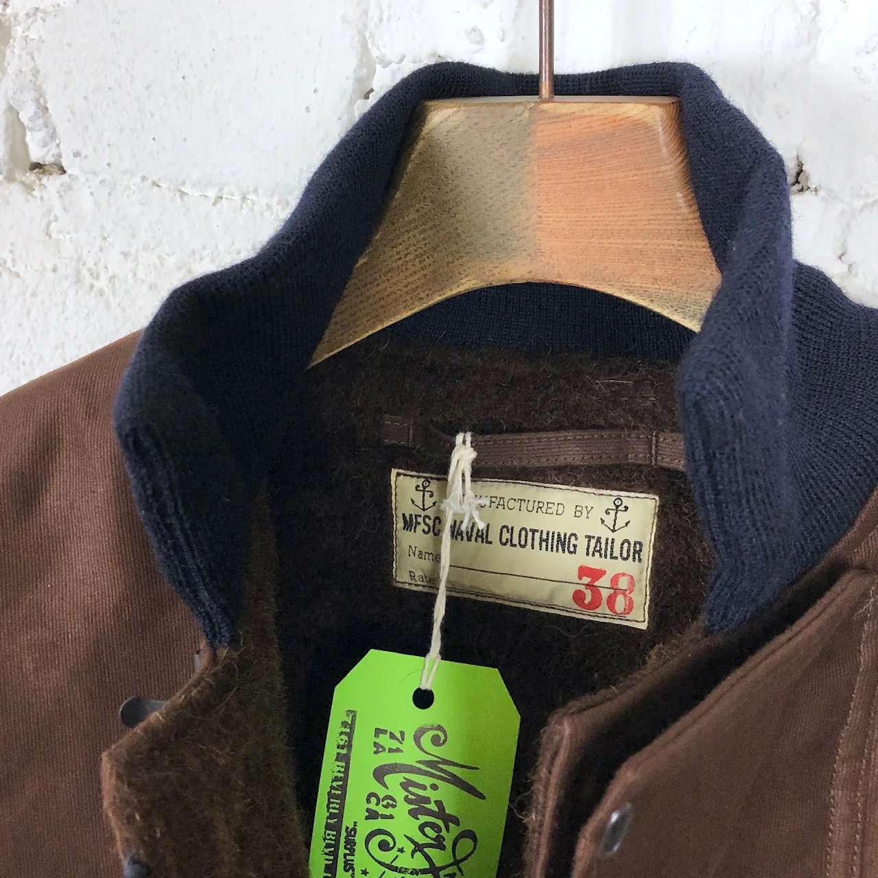 mister freedom | type n-1h deck jacket burnt umber - Image 4