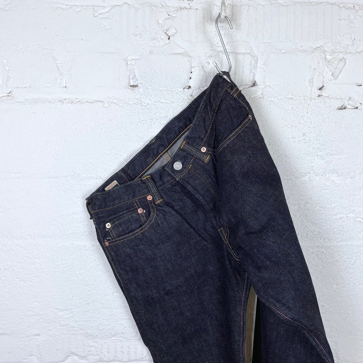 momotaro | 0201 vintage label (slim fit straight) - Image 5