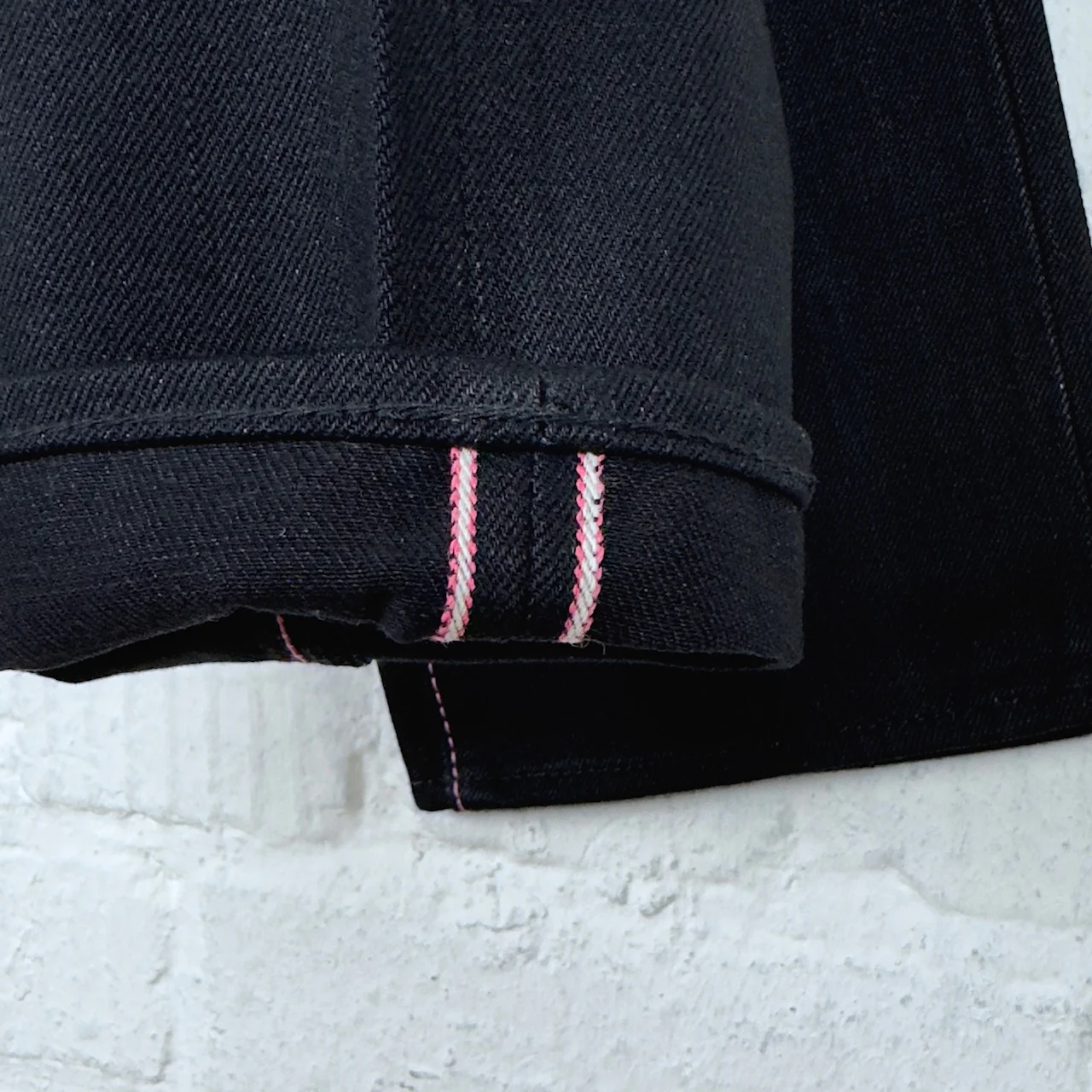 momotaro | 0605-b black 15.7oz zimbabwe cotton denim natural tapered - Image 5