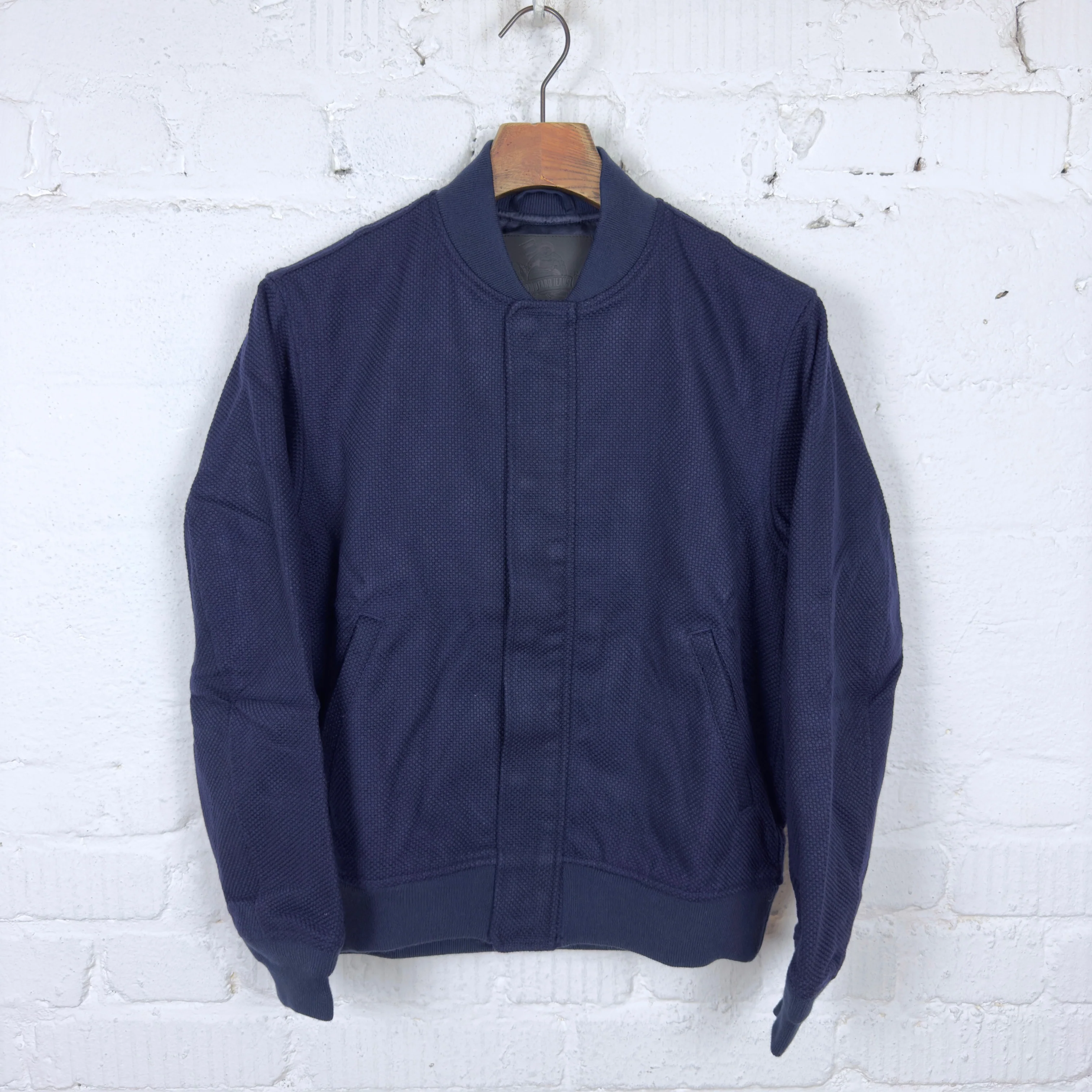 momotaro | mxot1306 sashiko bomber jacket navy