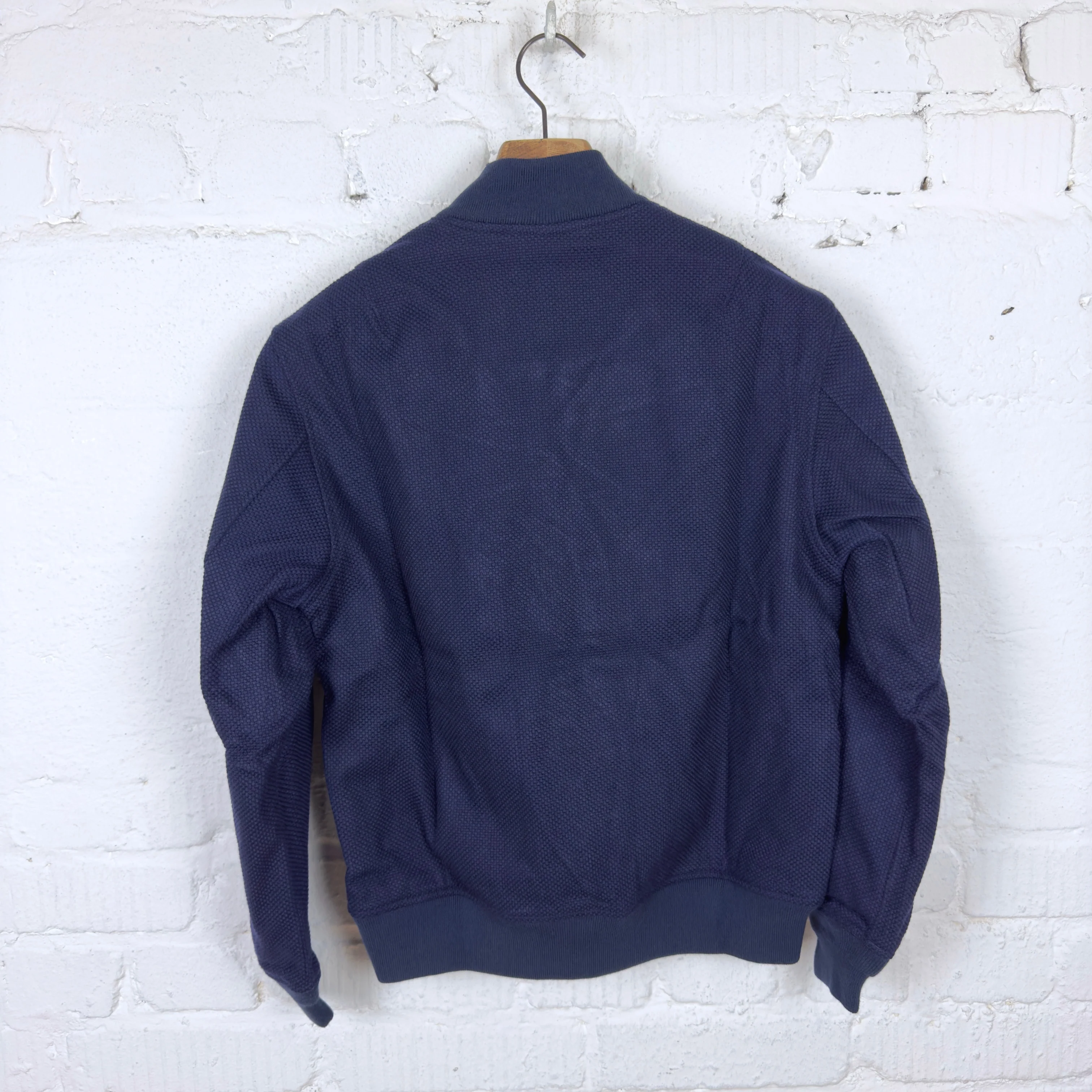 momotaro | mxot1306 sashiko bomber jacket navy - Image 7