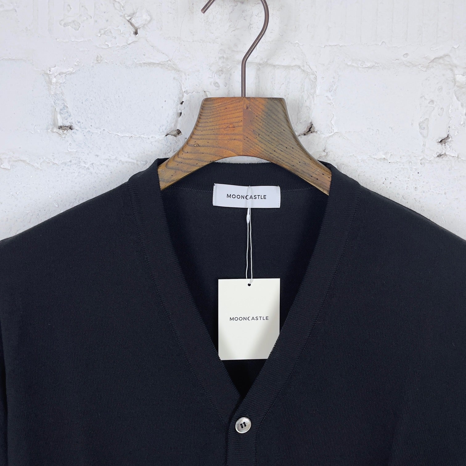mooncastle | ic12 ice cotton cardigan black - Image 2