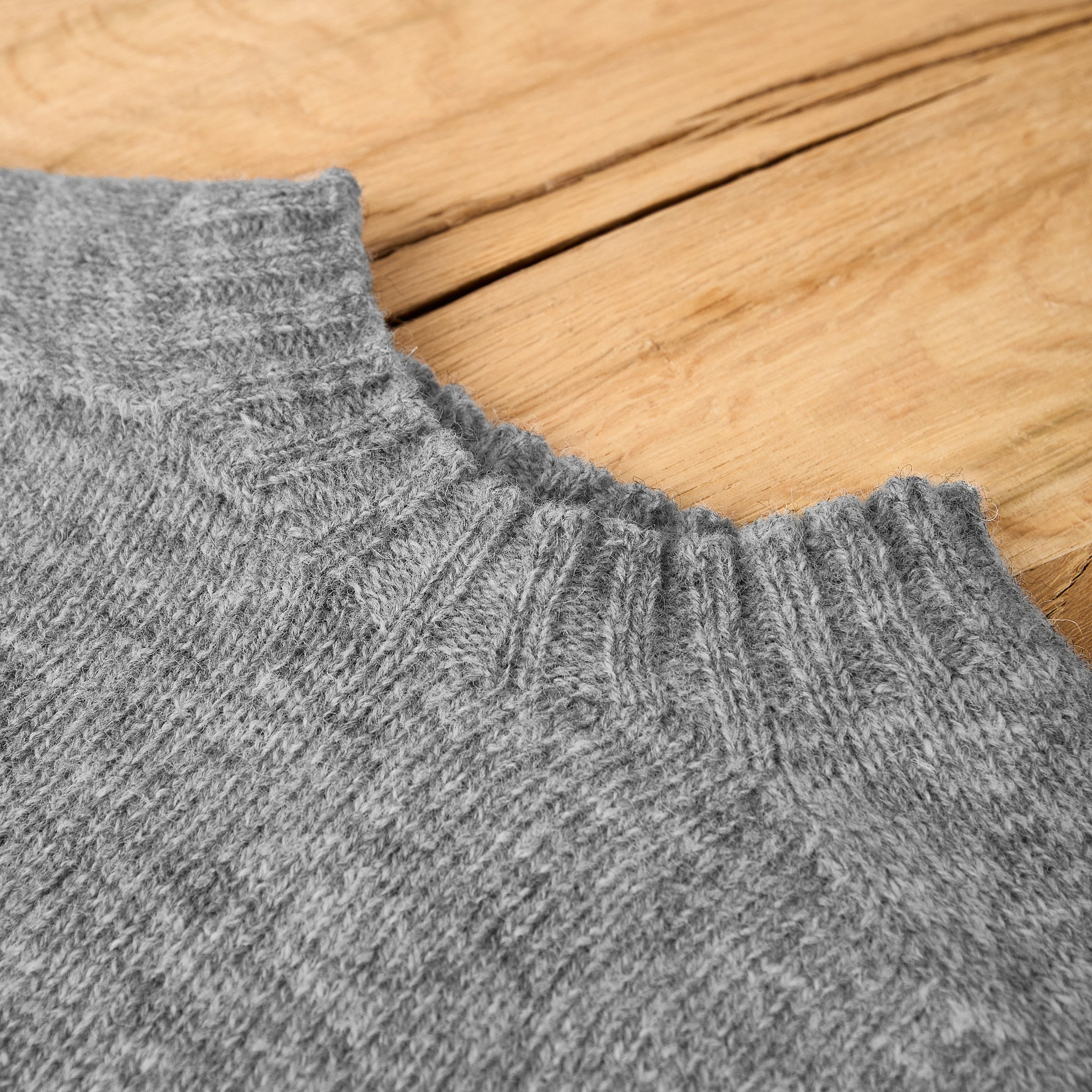 mooncastle | sw1 shetland wool crewneck - gray - Image 3
